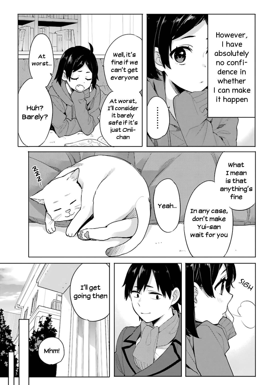 Yahari Ore no Seishun Love Come wa Machigatteiru -Mougenroku Chap 86 - Next Chap 87