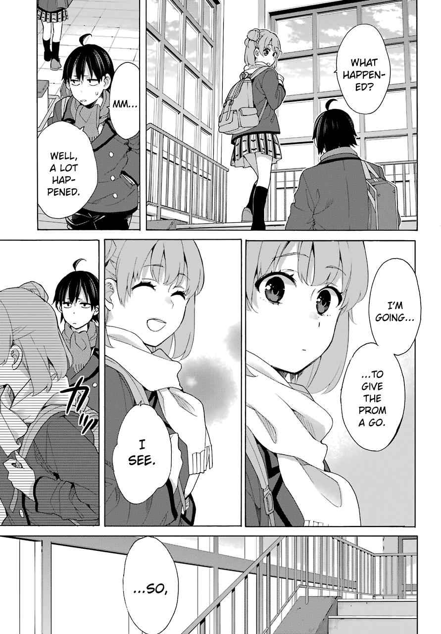 Yahari Ore no Seishun Love Come wa Machigatteiru -Mougenroku Chap 80 - Next Chap 81