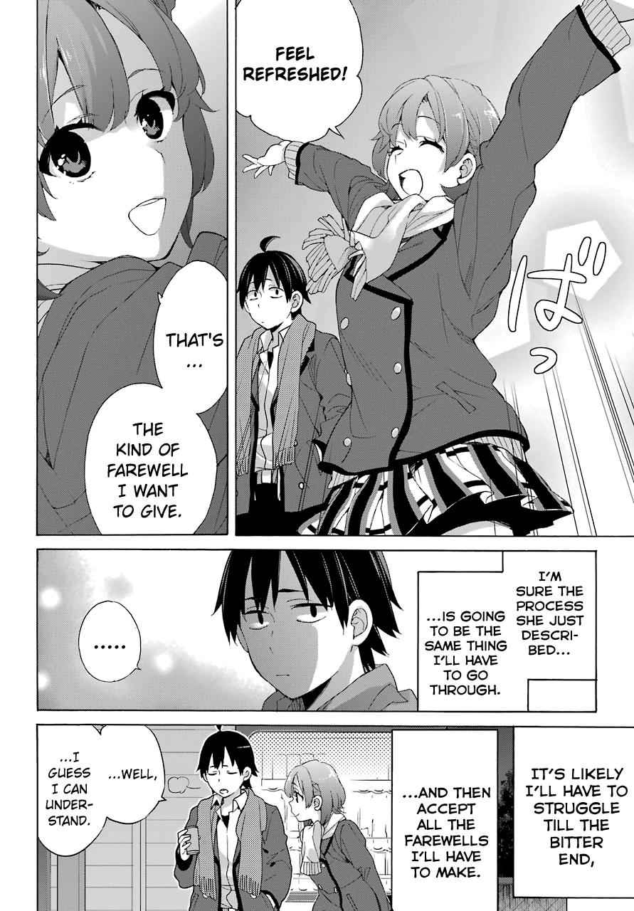 Yahari Ore no Seishun Love Come wa Machigatteiru -Mougenroku Chap 80 - Next Chap 81