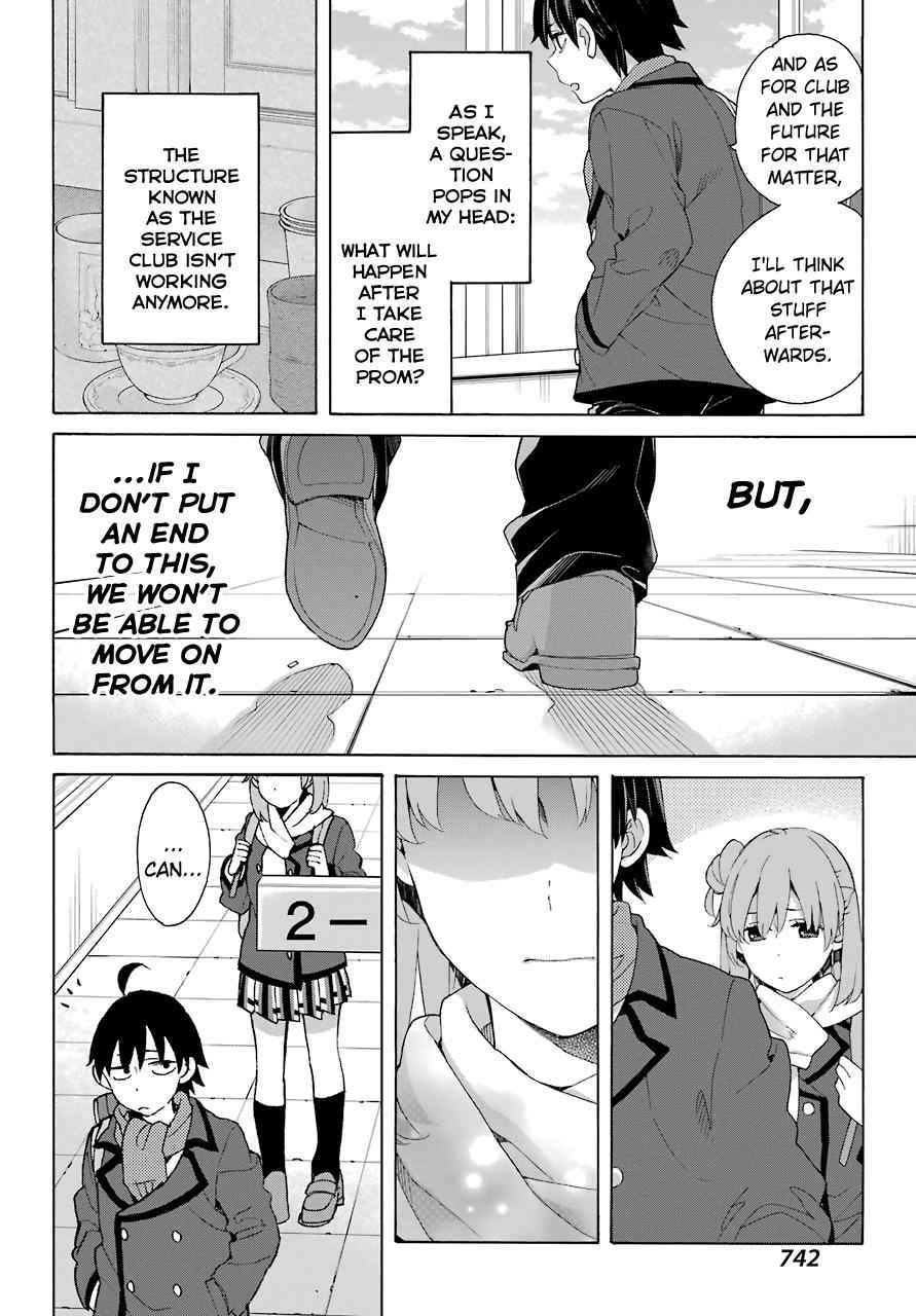Yahari Ore no Seishun Love Come wa Machigatteiru -Mougenroku Chap 80 - Next Chap 81