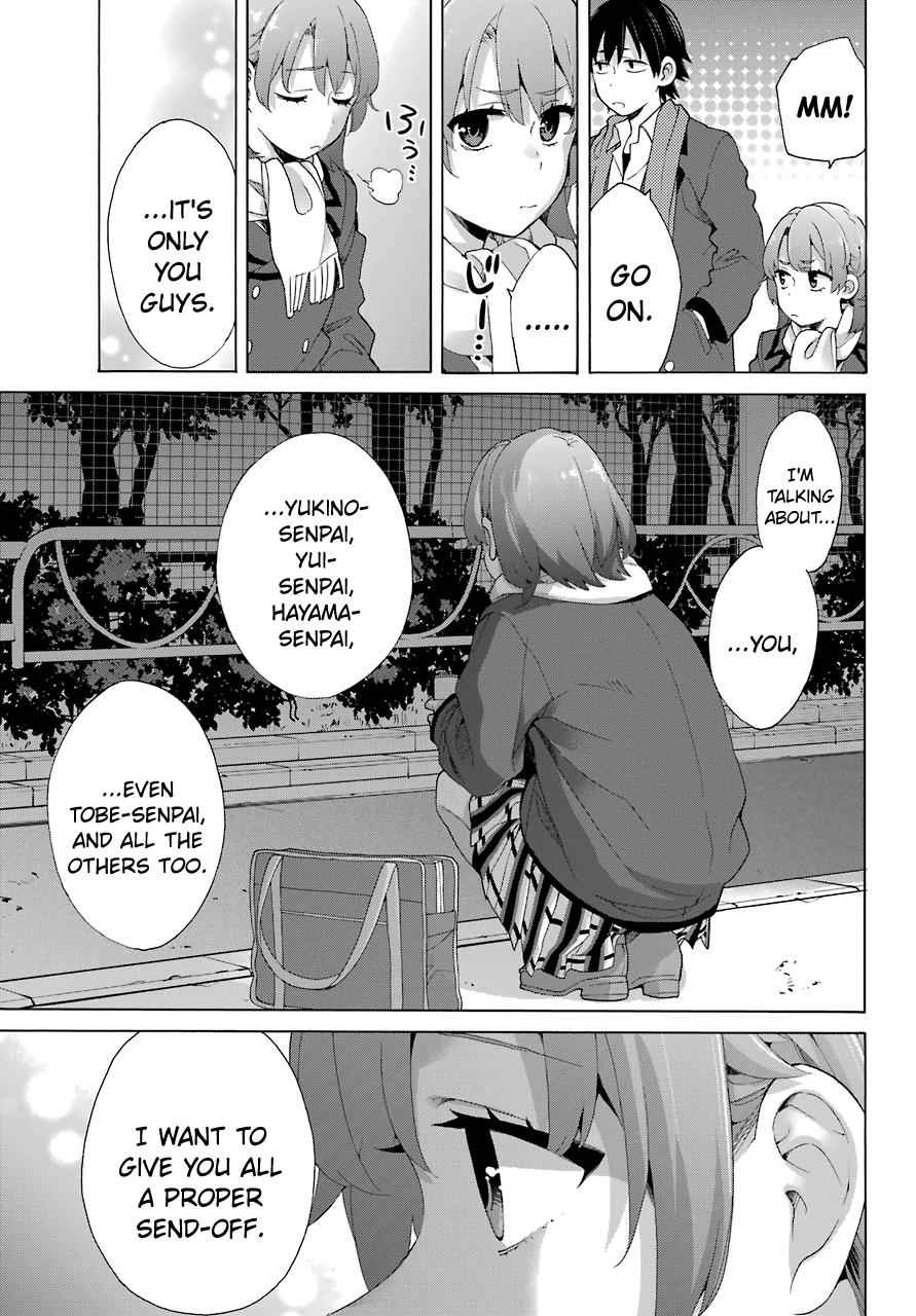 Yahari Ore no Seishun Love Come wa Machigatteiru -Mougenroku Chap 80 - Next Chap 81
