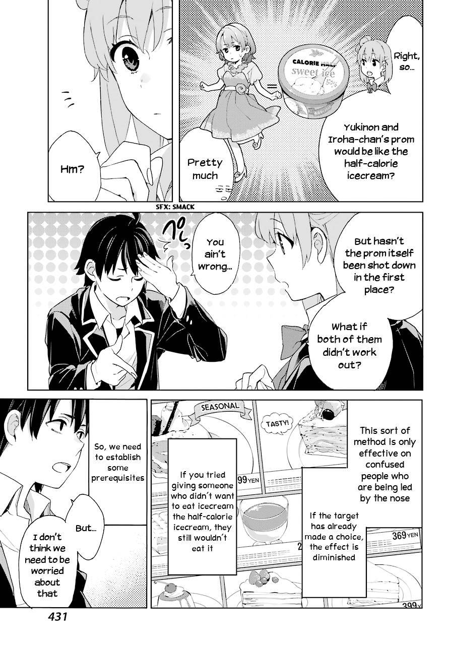 Yahari Ore no Seishun Love Come wa Machigatteiru -Mougenroku Chap 81 - Next Chap 82
