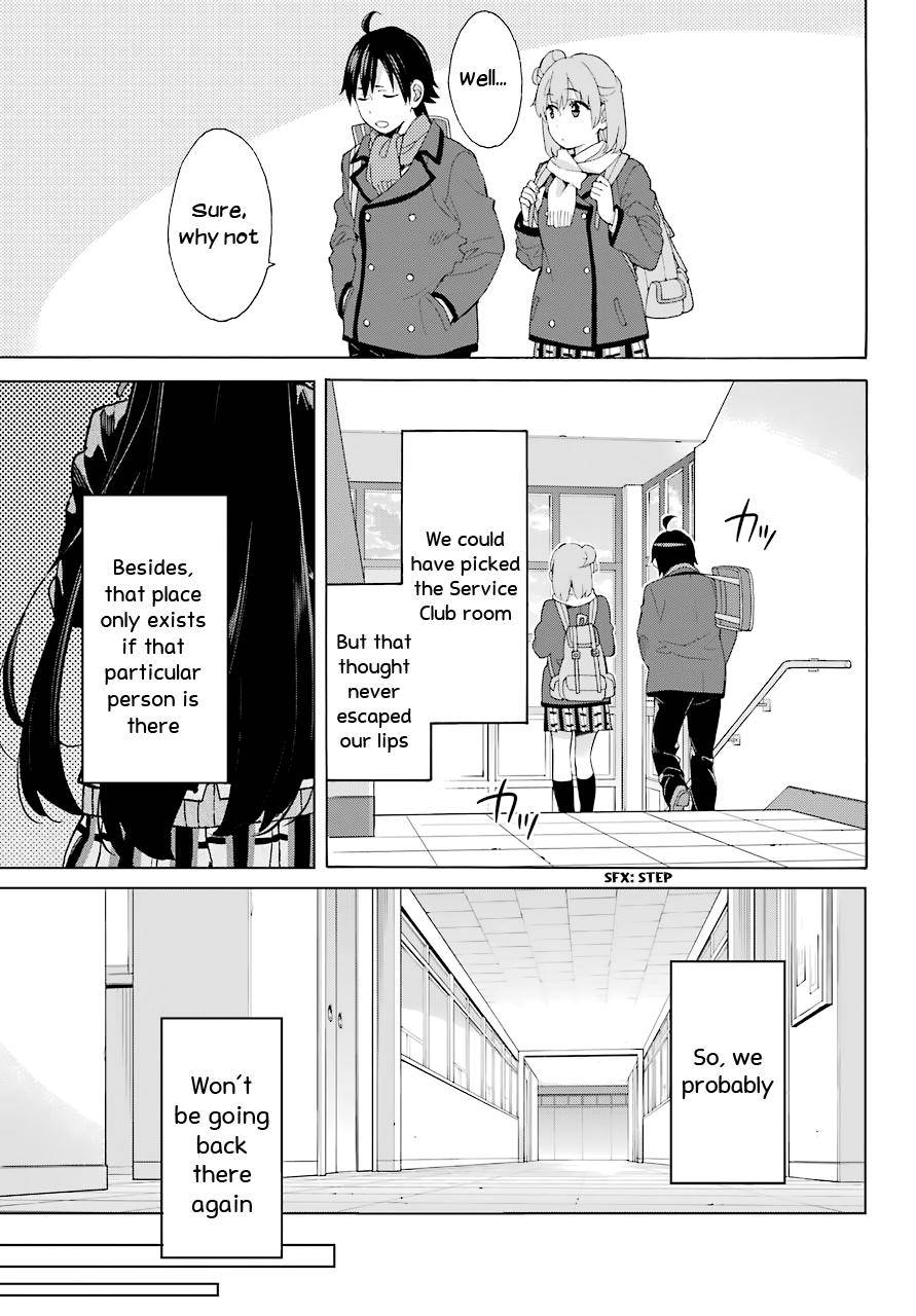 Yahari Ore no Seishun Love Come wa Machigatteiru -Mougenroku Chap 81 - Next Chap 82