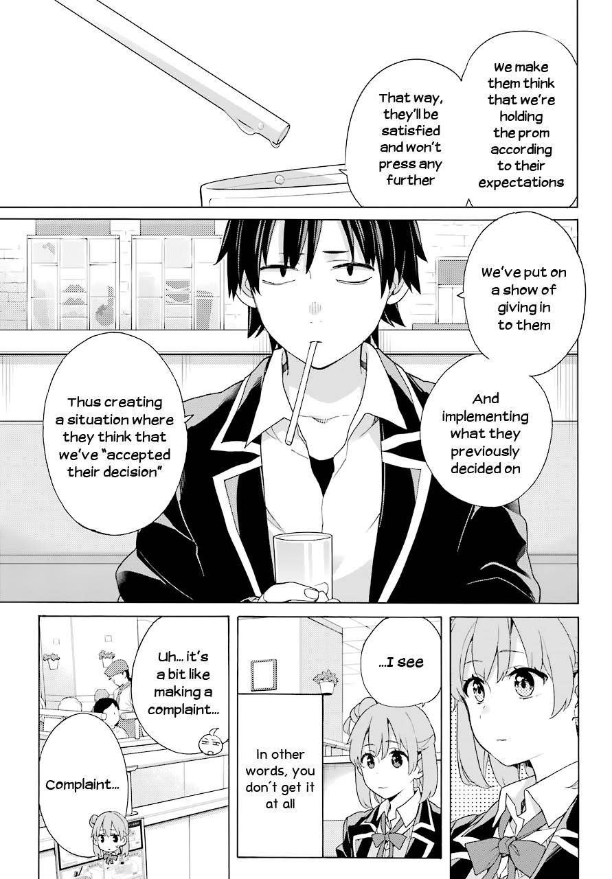 Yahari Ore no Seishun Love Come wa Machigatteiru -Mougenroku Chap 82 - Next Chap 83