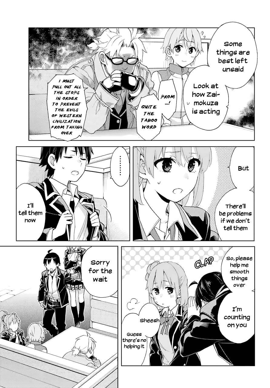 Yahari Ore no Seishun Love Come wa Machigatteiru -Mougenroku Chap 83 - Next Chap 84