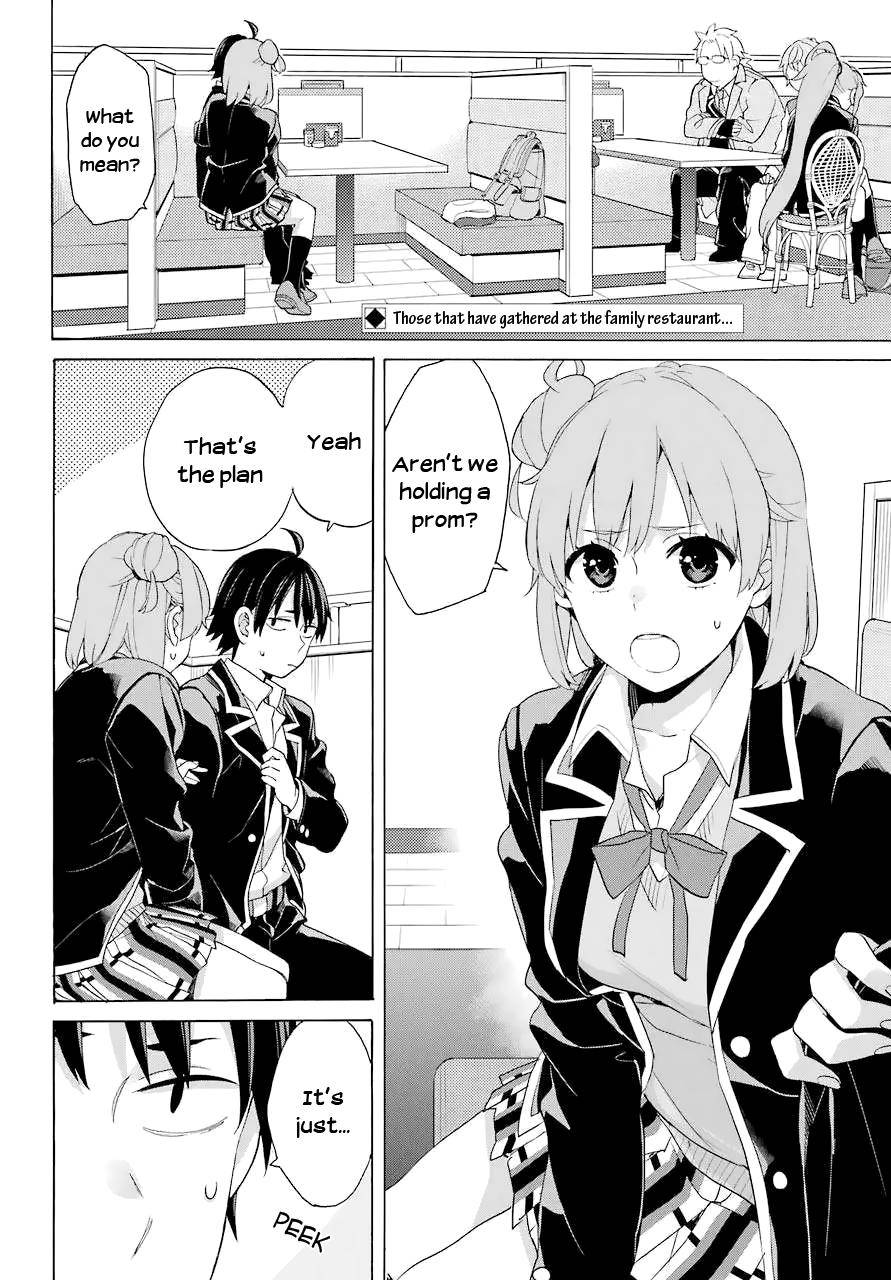 Yahari Ore no Seishun Love Come wa Machigatteiru -Mougenroku Chap 83 - Next Chap 84