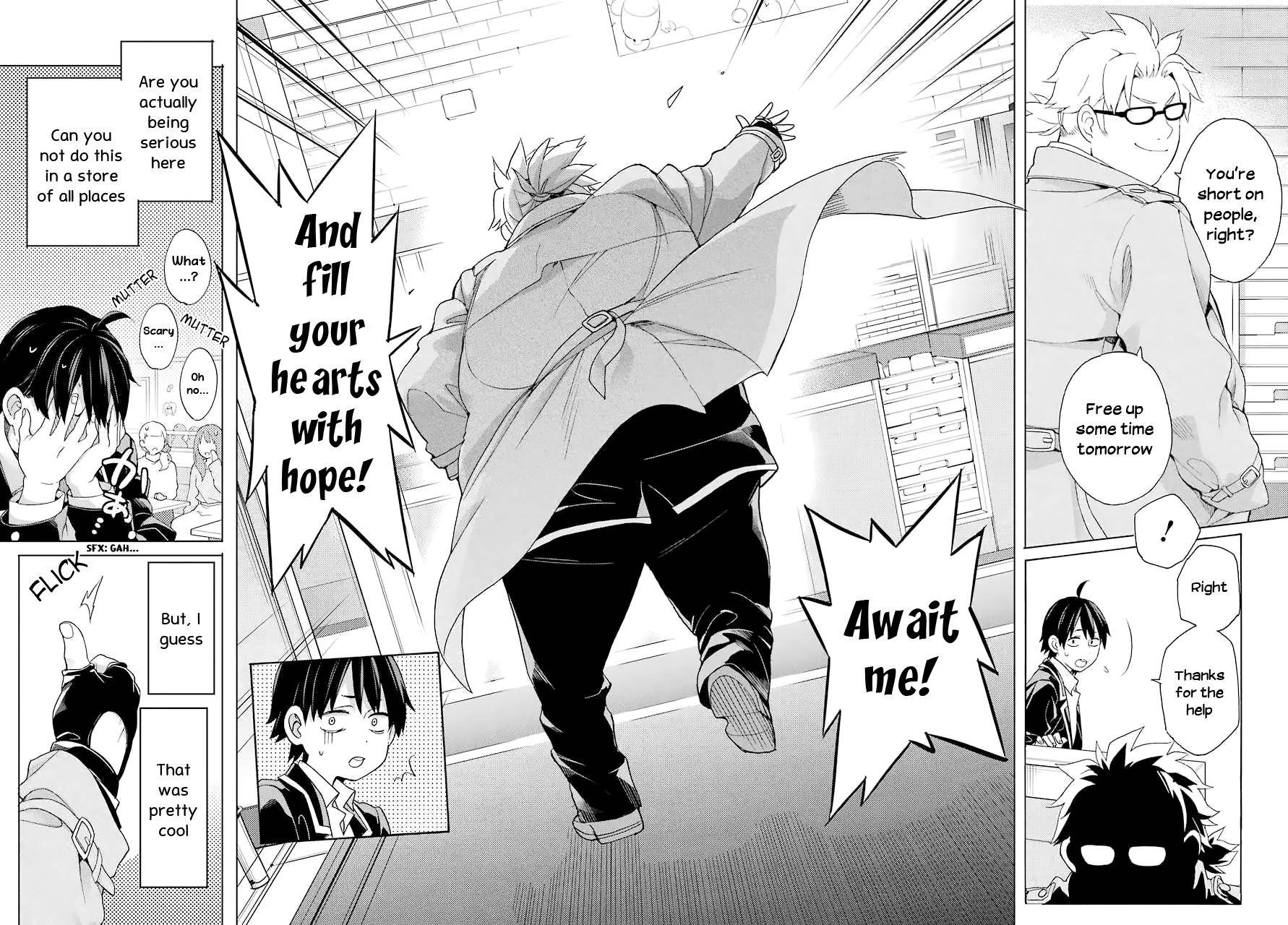 Yahari Ore no Seishun Love Come wa Machigatteiru -Mougenroku Chap 83 - Next Chap 84