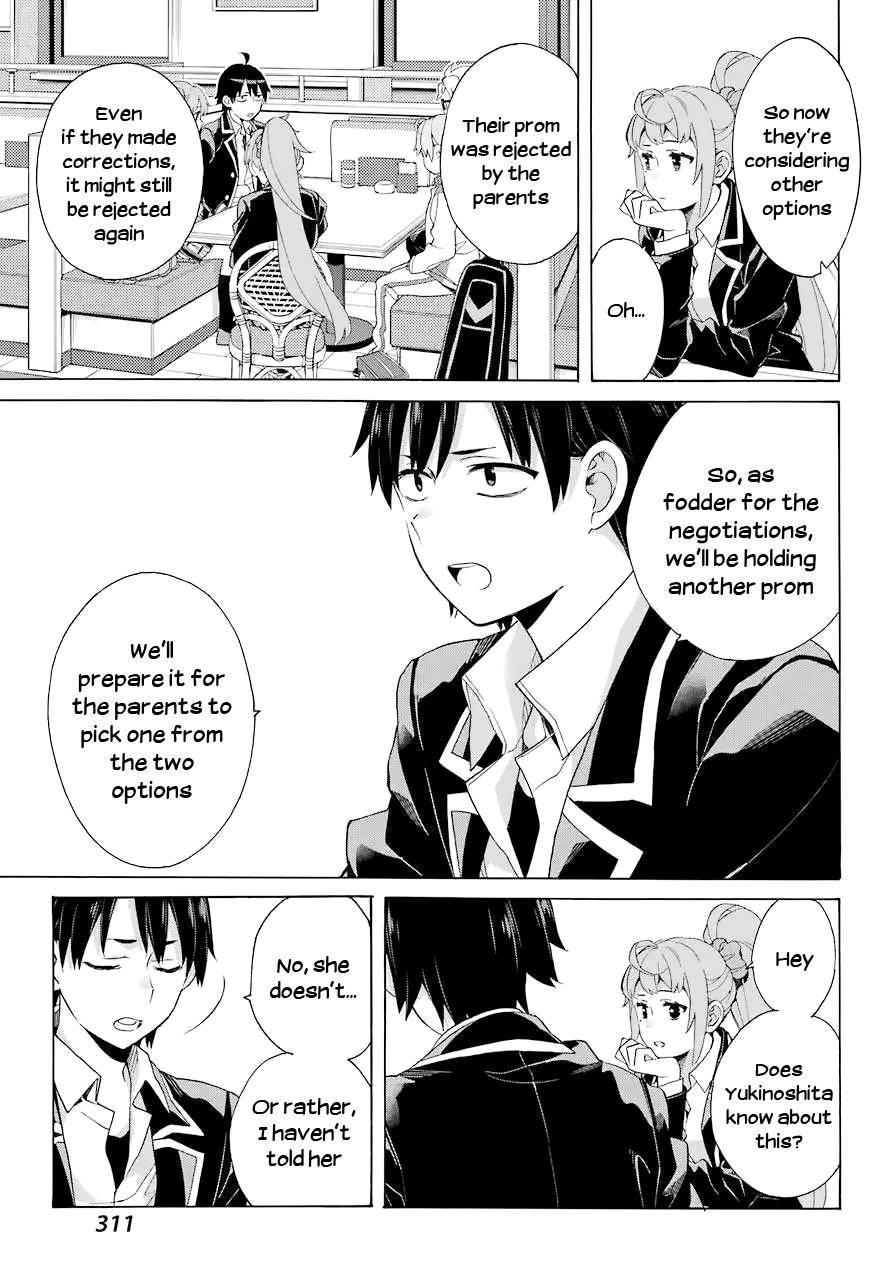 Yahari Ore no Seishun Love Come wa Machigatteiru -Mougenroku Chap 83 - Next Chap 84
