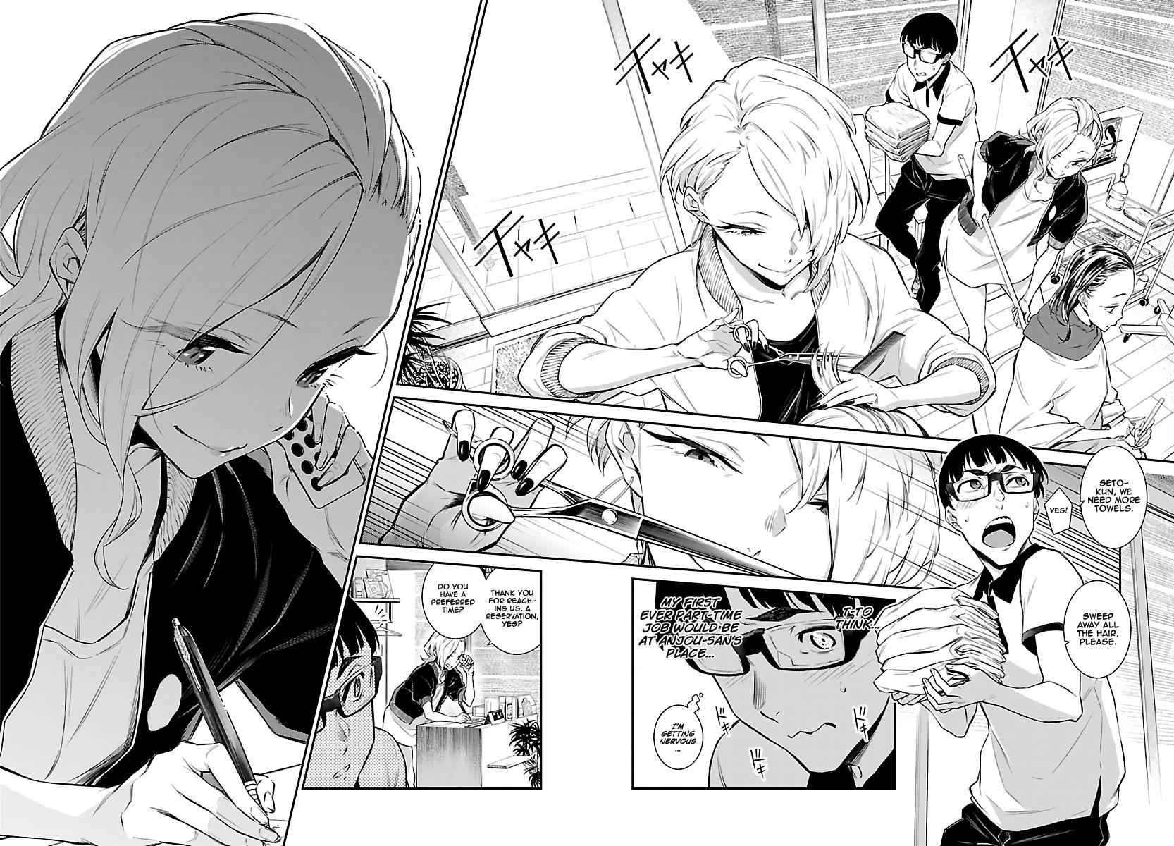 Yancha Gal no Anjou-san Chap 17 - Next Chap 18