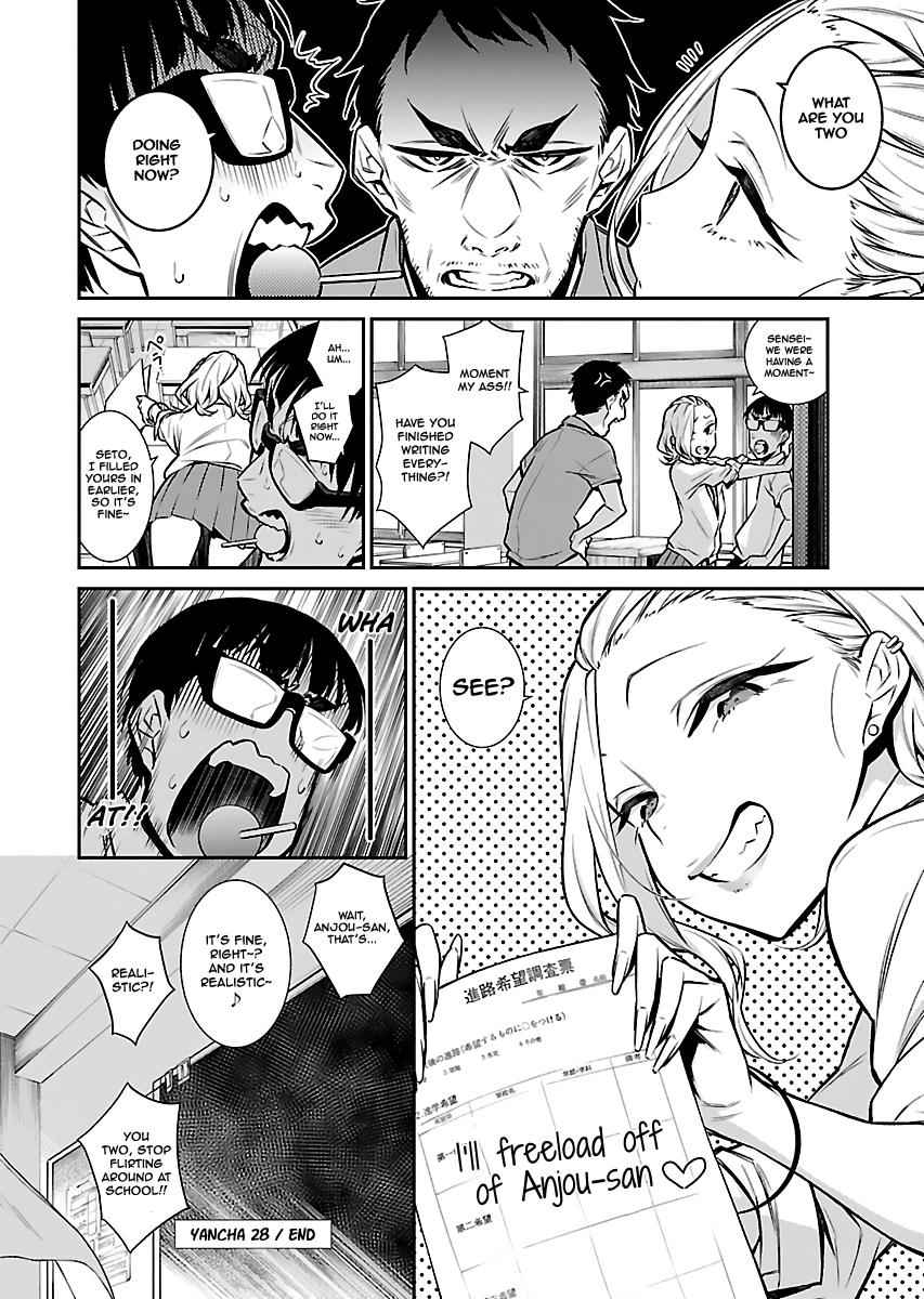 Yancha Gal no Anjou-san Chap 28 - Next Chap 29