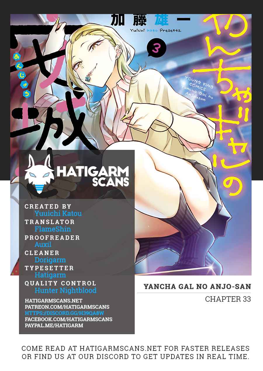 Yancha Gal no Anjou-san Chap 33 - Next Chap 34