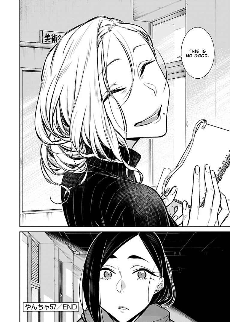 Yancha Gal no Anjou-san Chap 57 - Next Chap 58