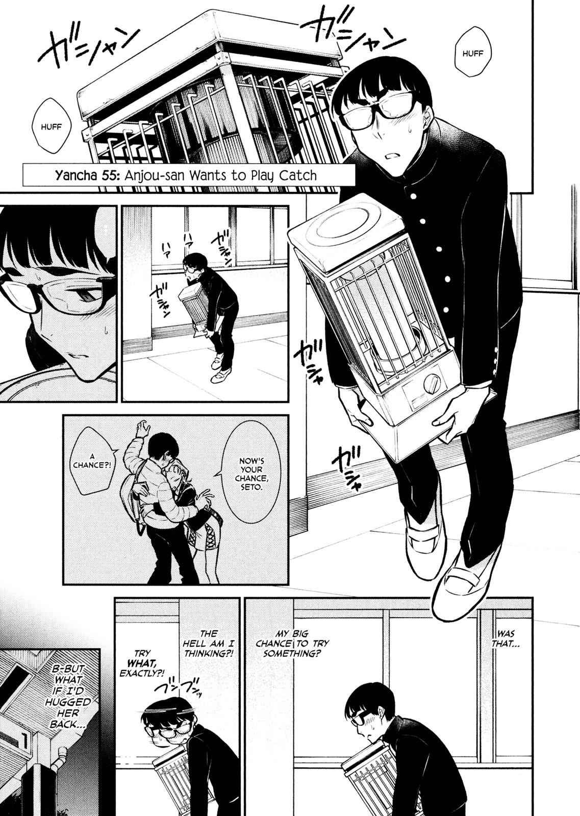 Yancha Gal no Anjou-san Chap 55 - Next Chap 56