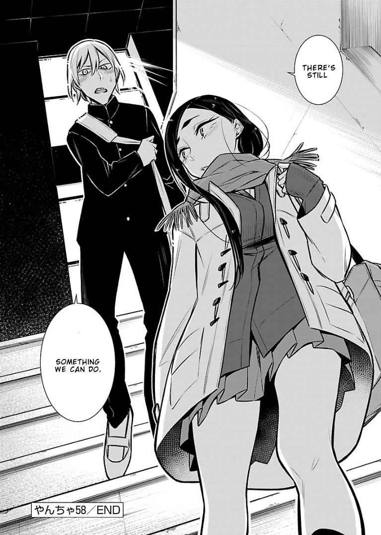 Yancha Gal no Anjou-san Chap 58 - Next Chap 59