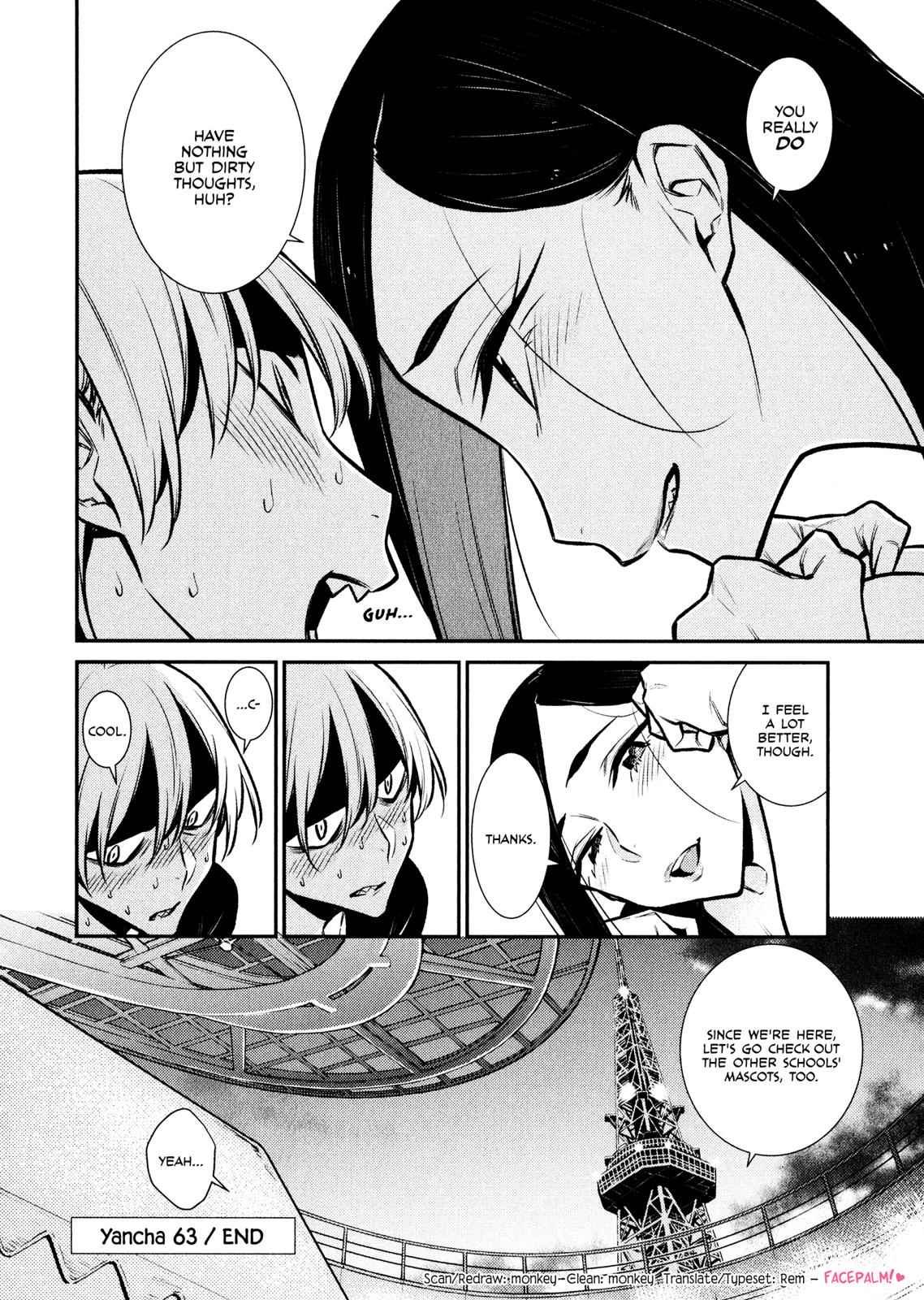 Yancha Gal no Anjou-san Chap 63 - Next Chap 64