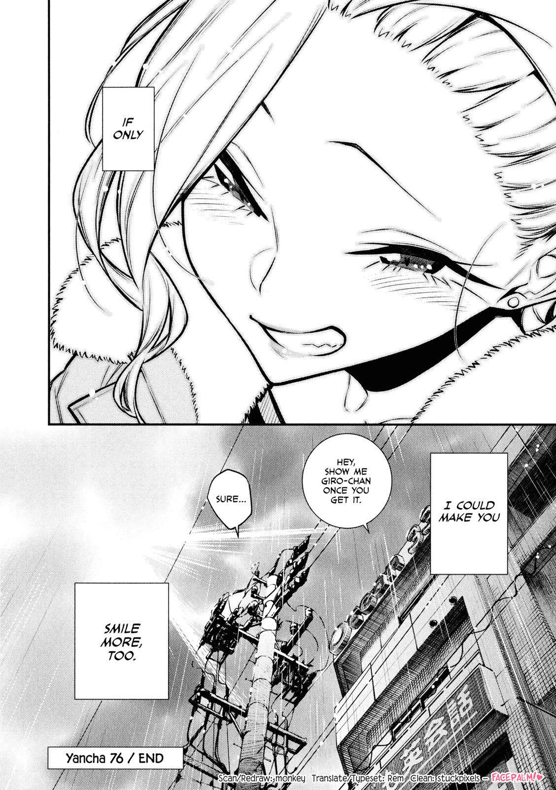 Yancha Gal no Anjou-san Chap 76 - Next Chap 77