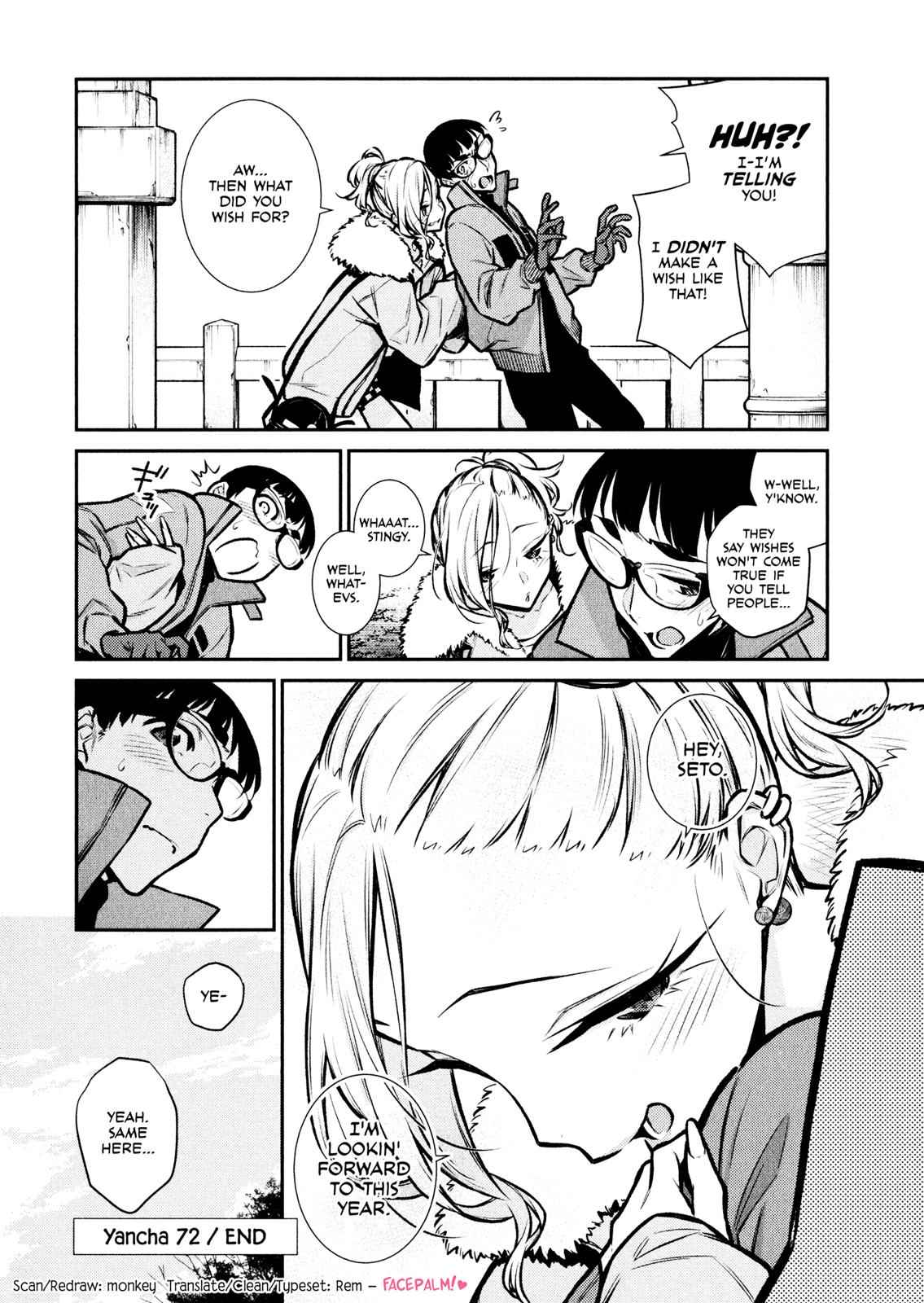 Yancha Gal no Anjou-san Chap 72 - Next Chap 73