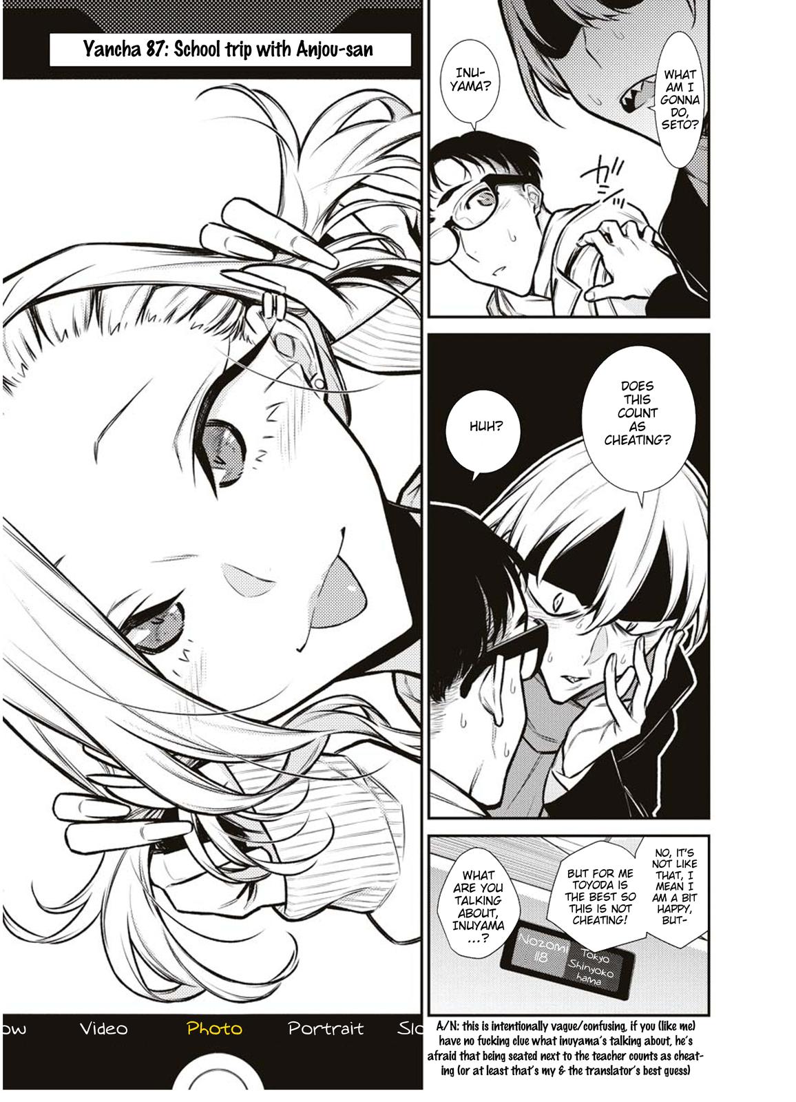 Yancha Gal no Anjou-san Chap 87 - Next Chap 88