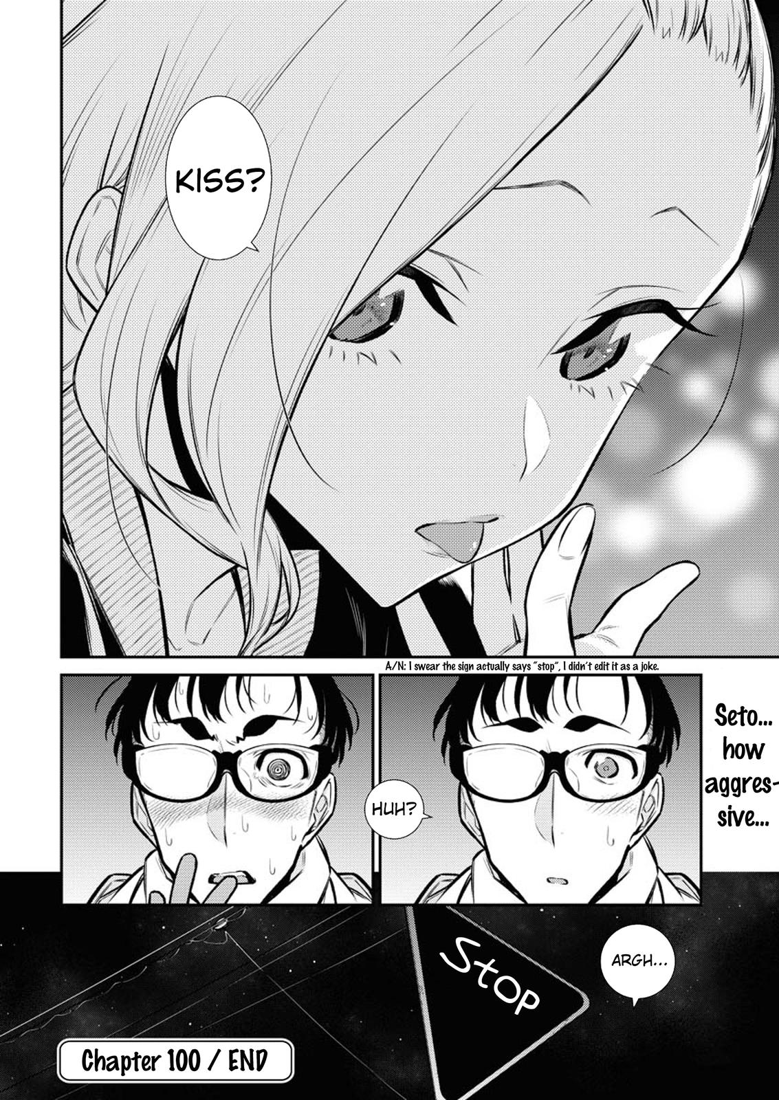 Yancha Gal no Anjou-san Chap 100 - Next Chap 101