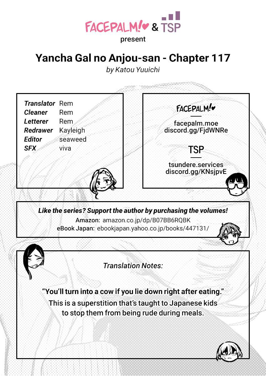 Yancha Gal no Anjou-san Chap 117 - Next Chap 118