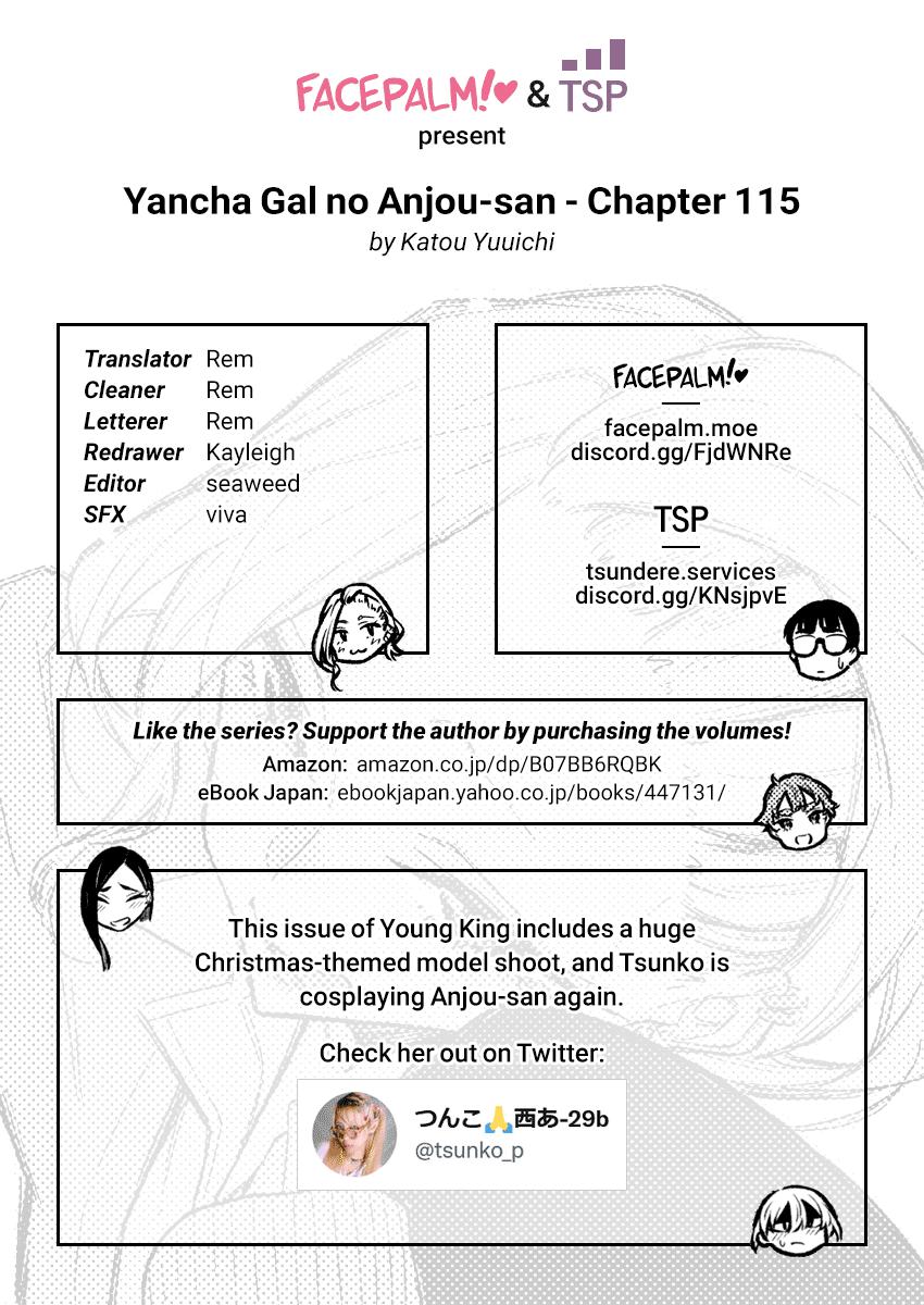 Yancha Gal no Anjou-san Chap 115 - Next Chap 116