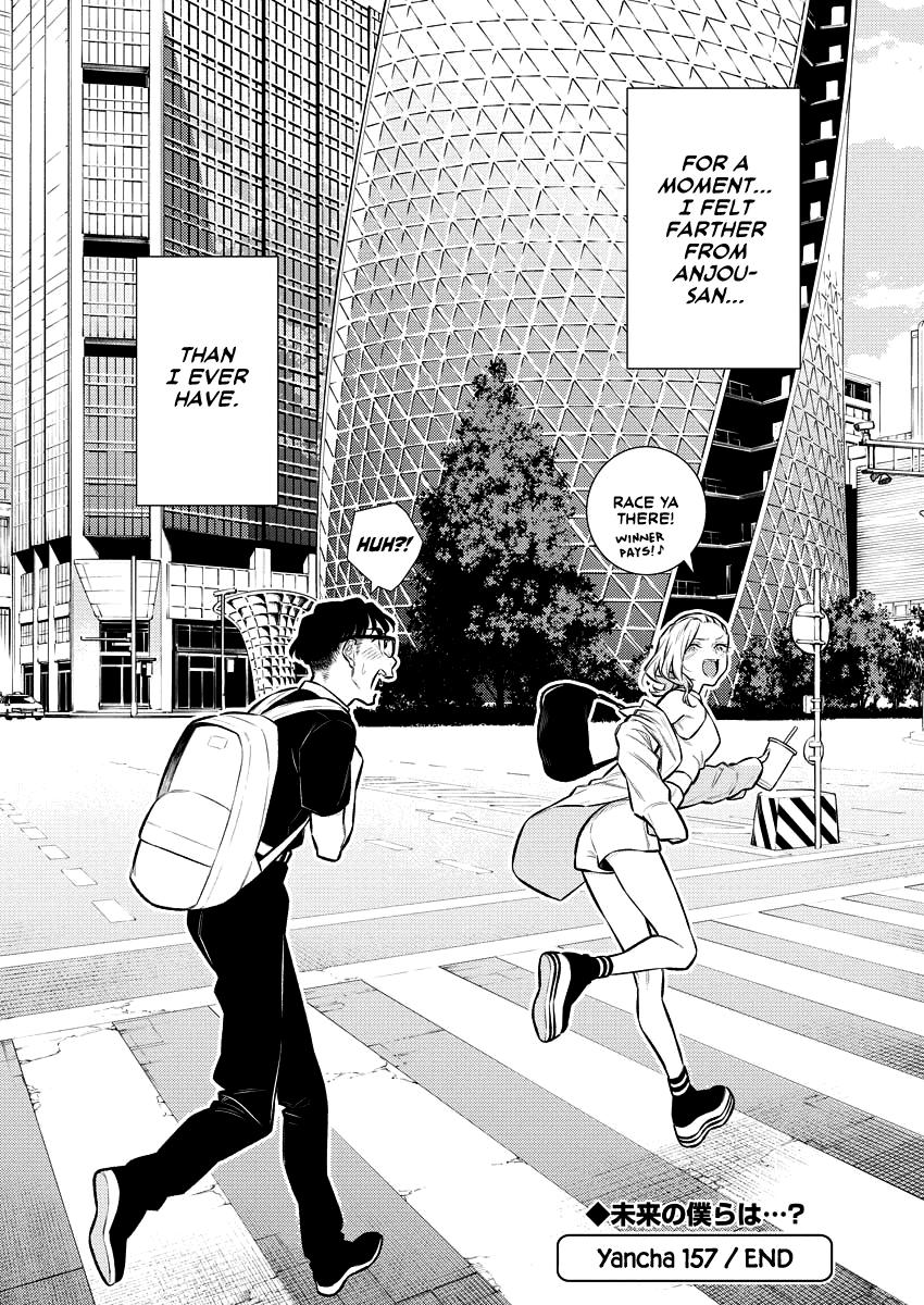 Yancha Gal no Anjou-san Chap 157 - Next Chap 158