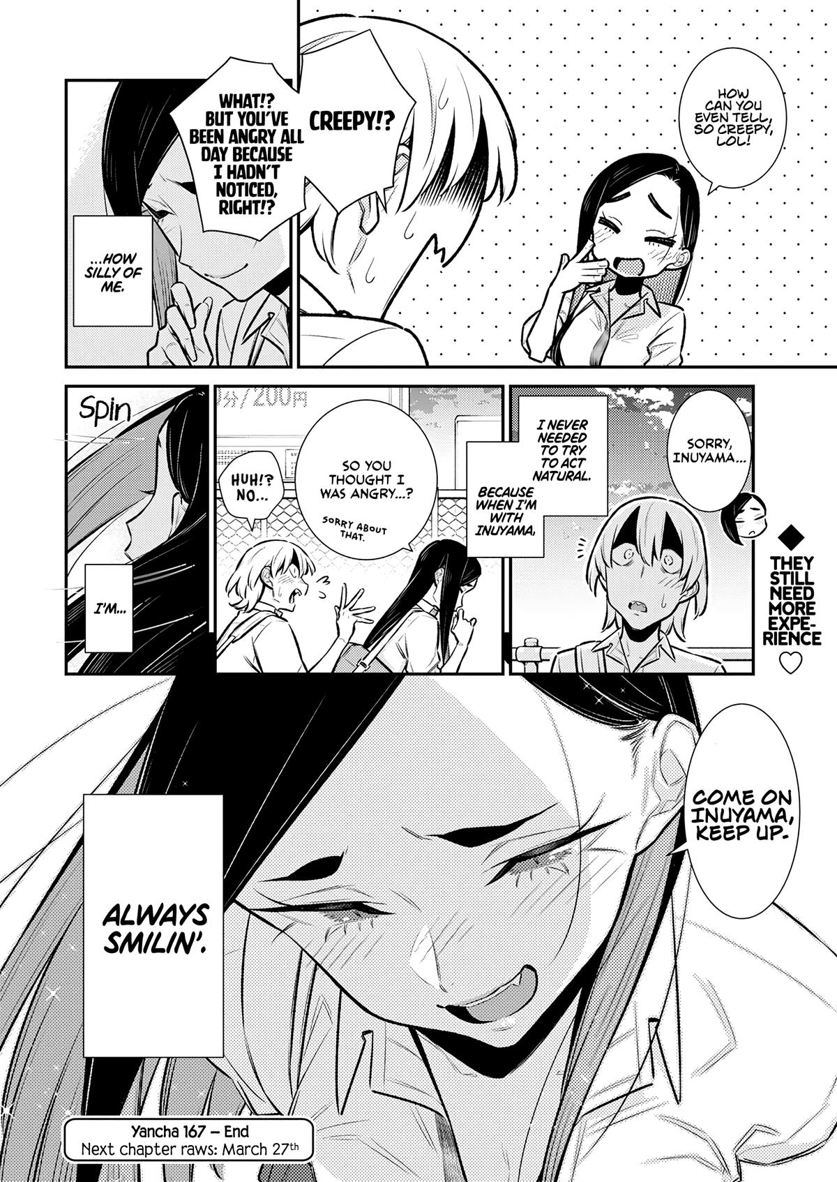 Yancha Gal no Anjou-san Chap 167 - Next Chap 168