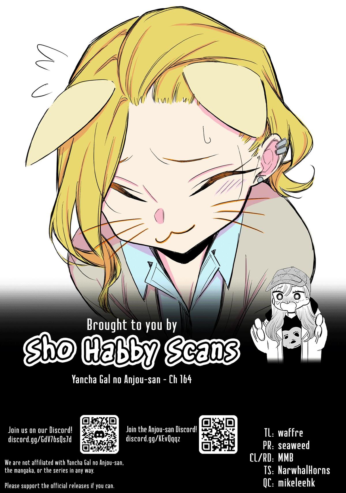 Yancha Gal no Anjou-san Chap 164 - Next Chap 165