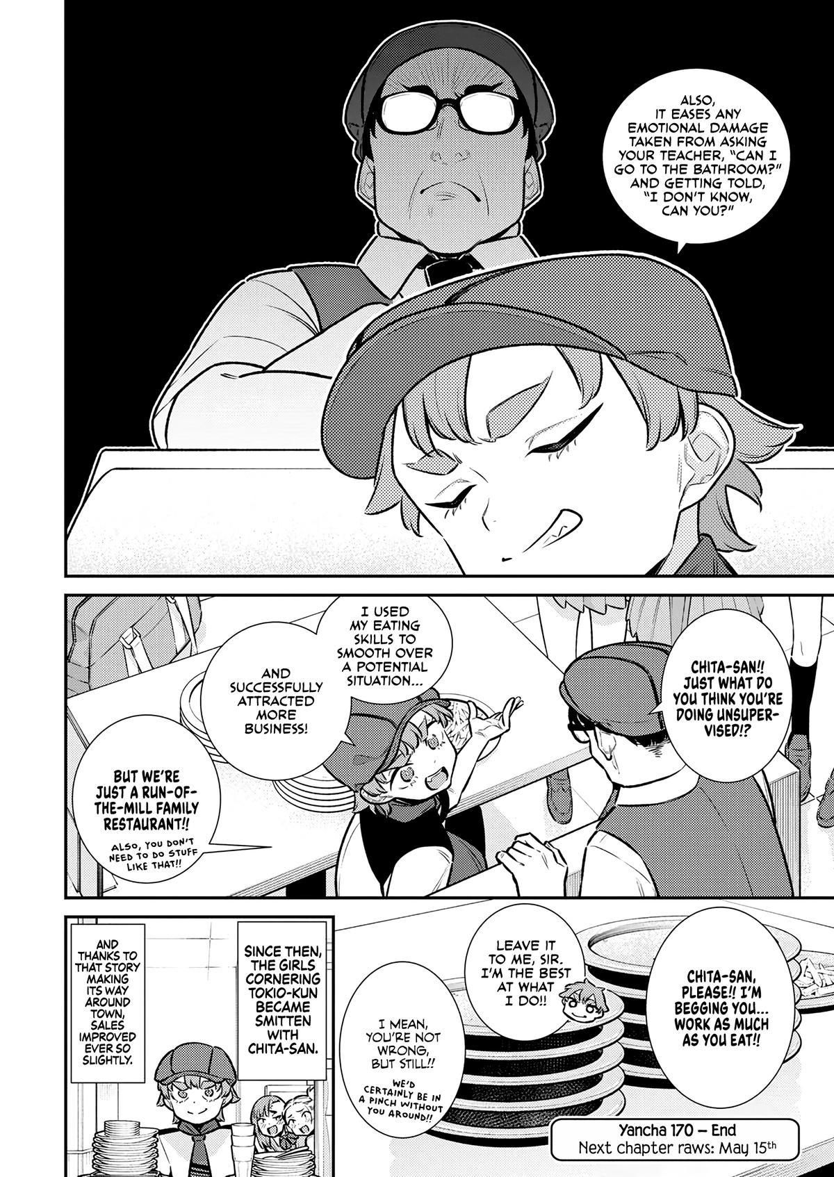 Yancha Gal no Anjou-san Chap 170 - Next Chap 171
