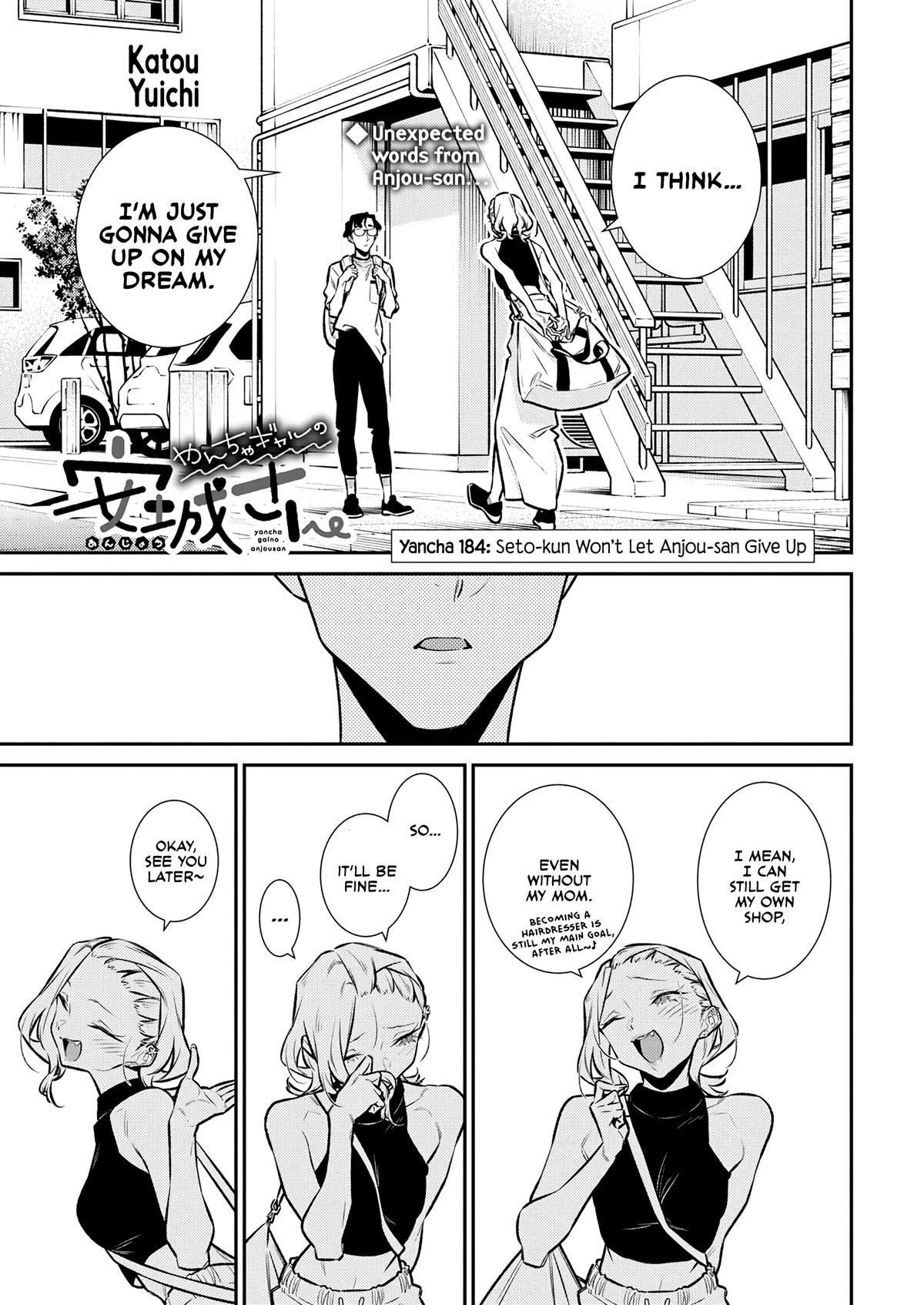 Yancha Gal no Anjou-san Chap 184 - Next Chap 185
