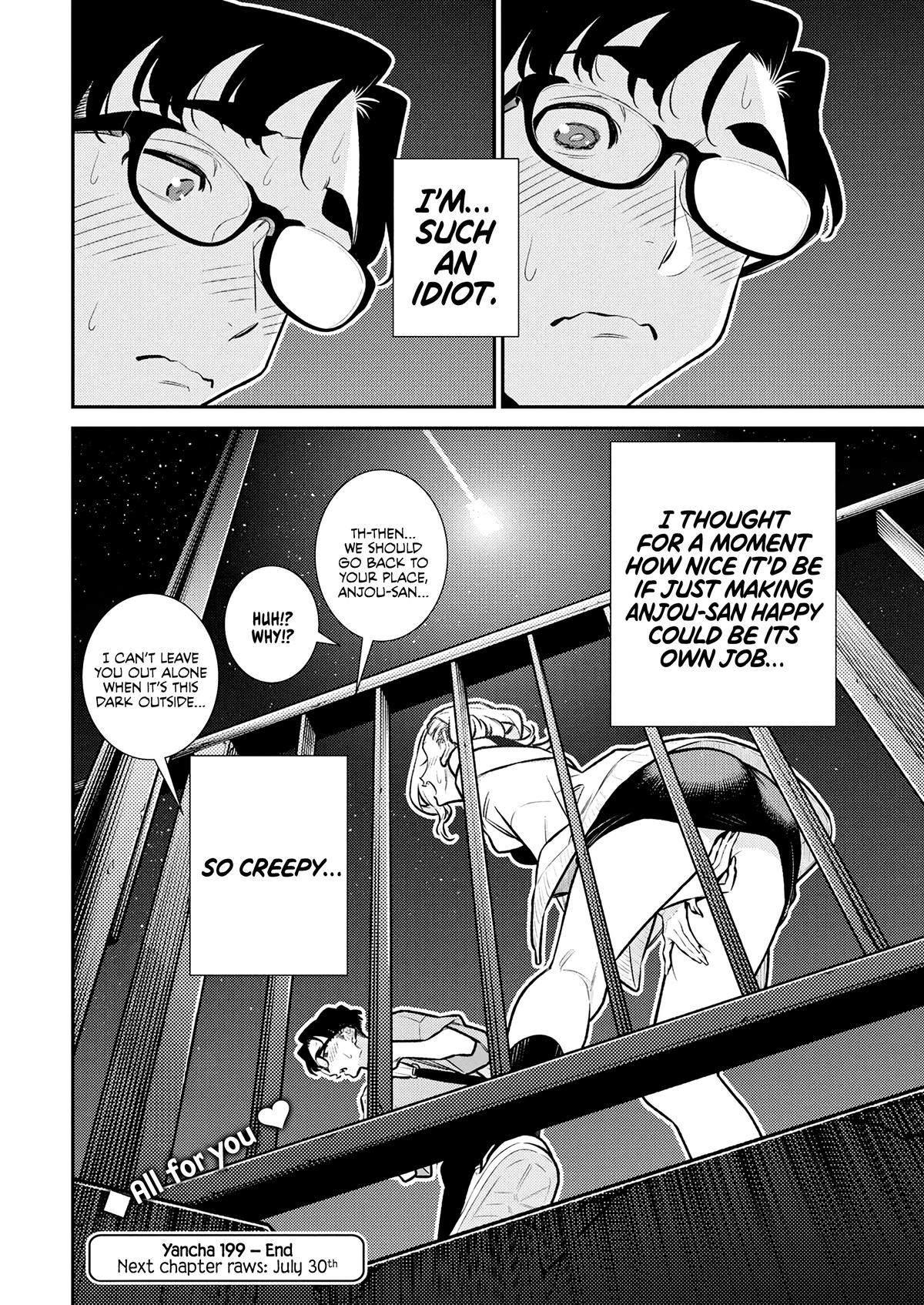 Yancha Gal no Anjou-san Chap 199 - Next Chap 200