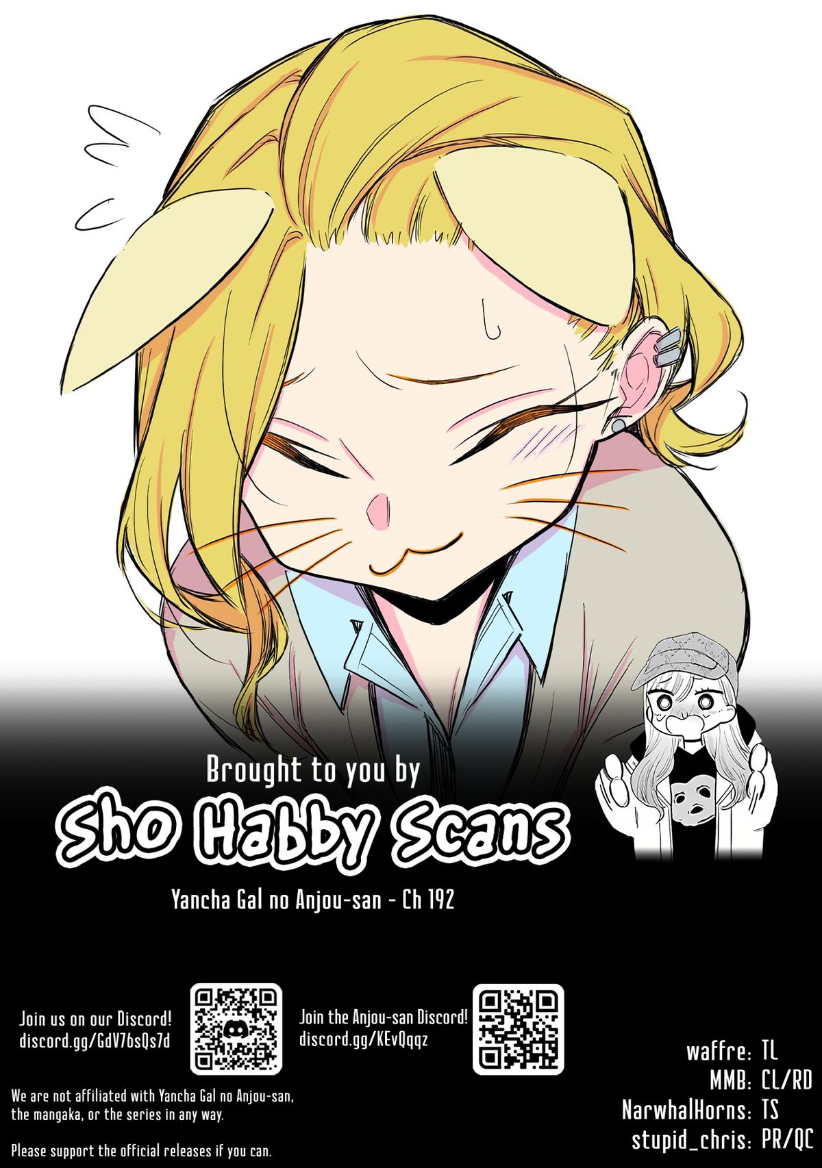 Yancha Gal no Anjou-san Chap 192 - Next Chap 193