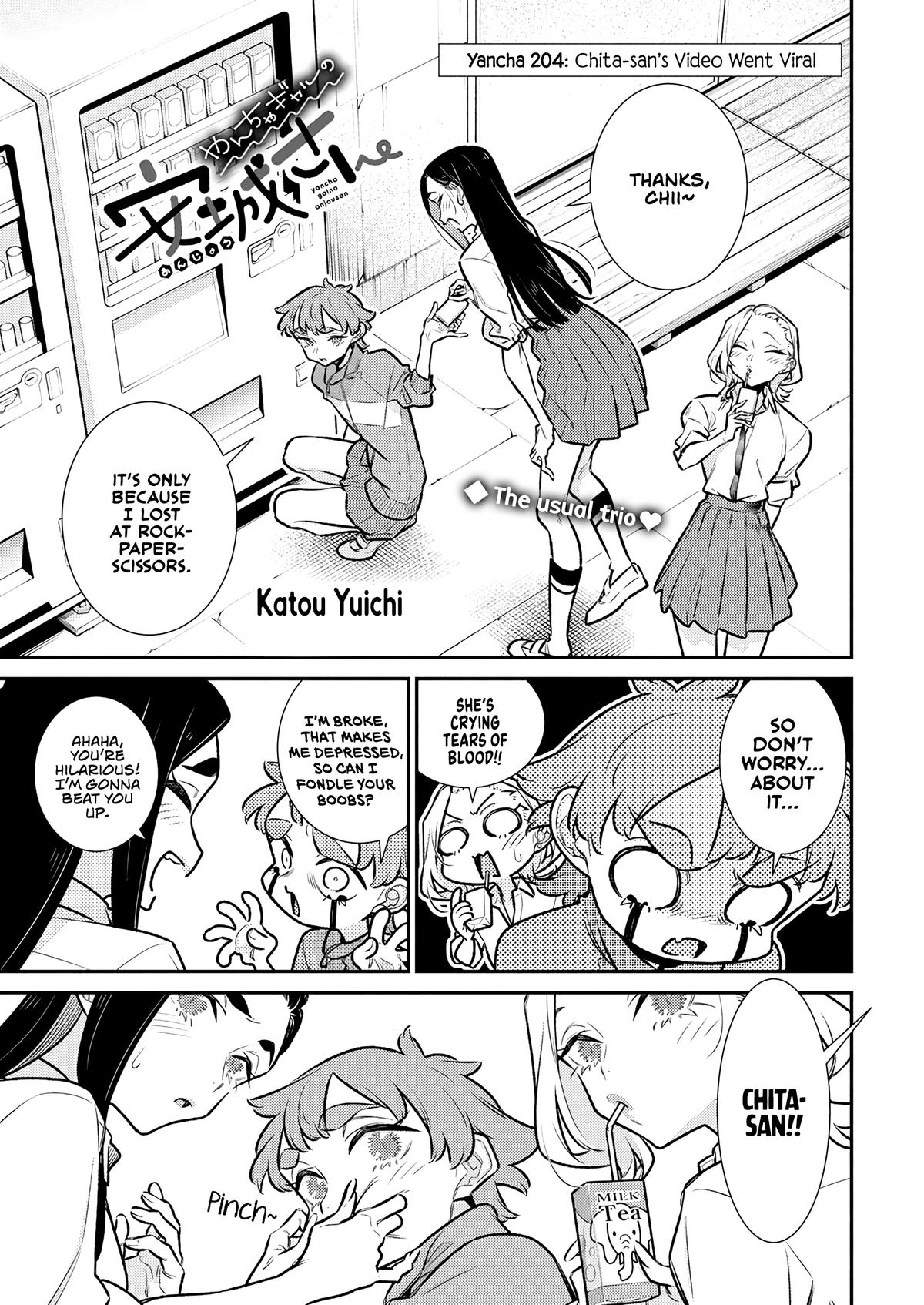 Yancha Gal no Anjou-san Chap 204 - Next Chap 205