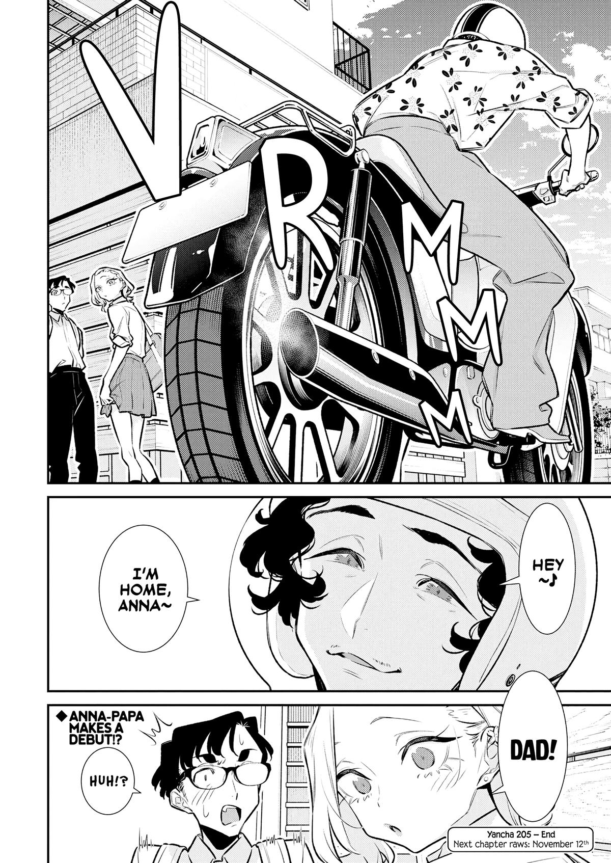 Yancha Gal no Anjou-san Chap 205 - Next Chap 206