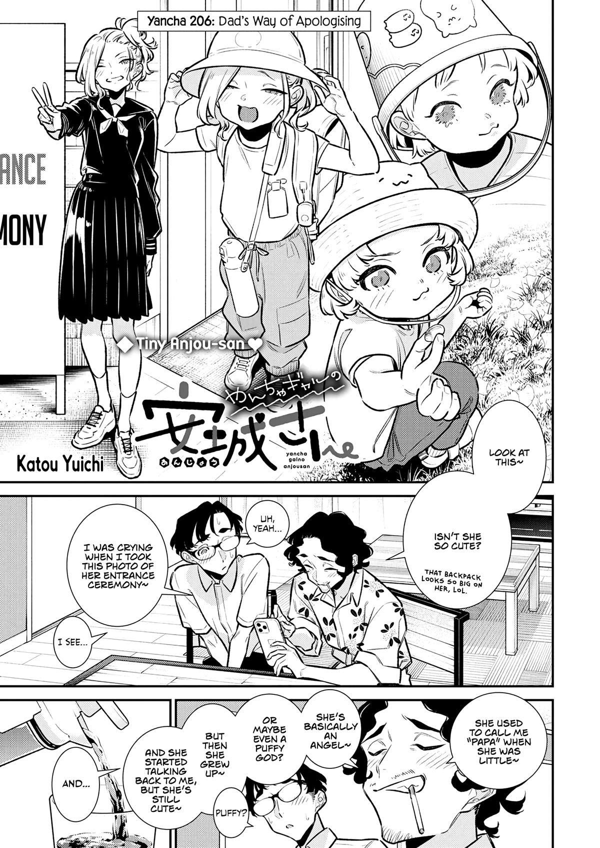 Yancha Gal no Anjou-san Chap 206 - Next Chap 207