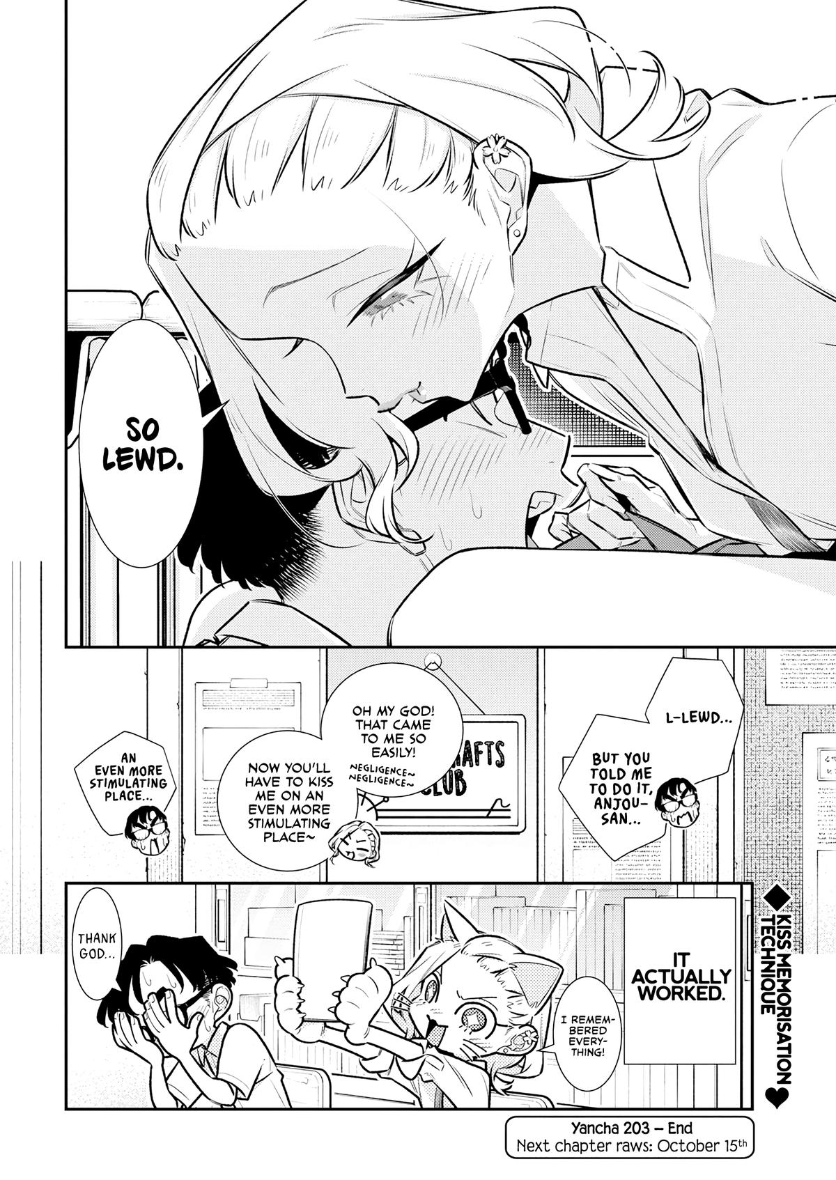 Yancha Gal no Anjou-san Chap 203 - Next Chap 204