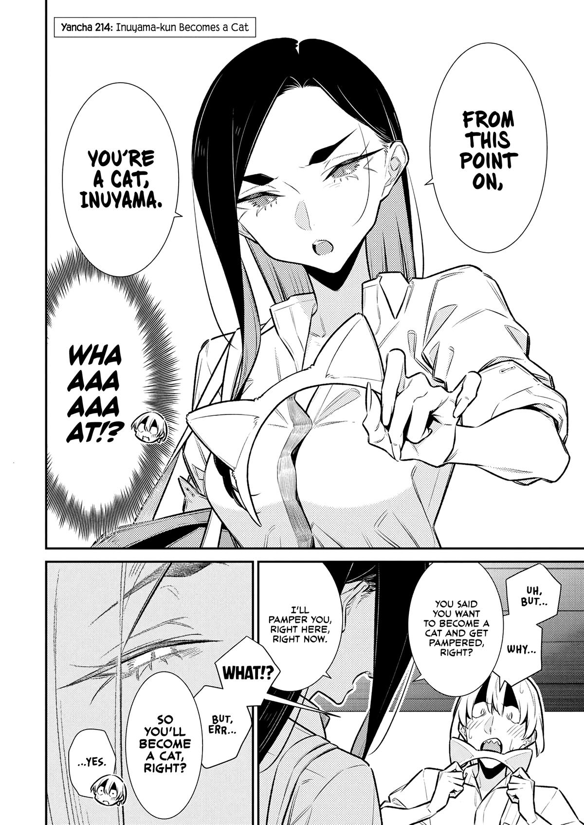Yancha Gal no Anjou-san Chap 214 - Next Chap 215
