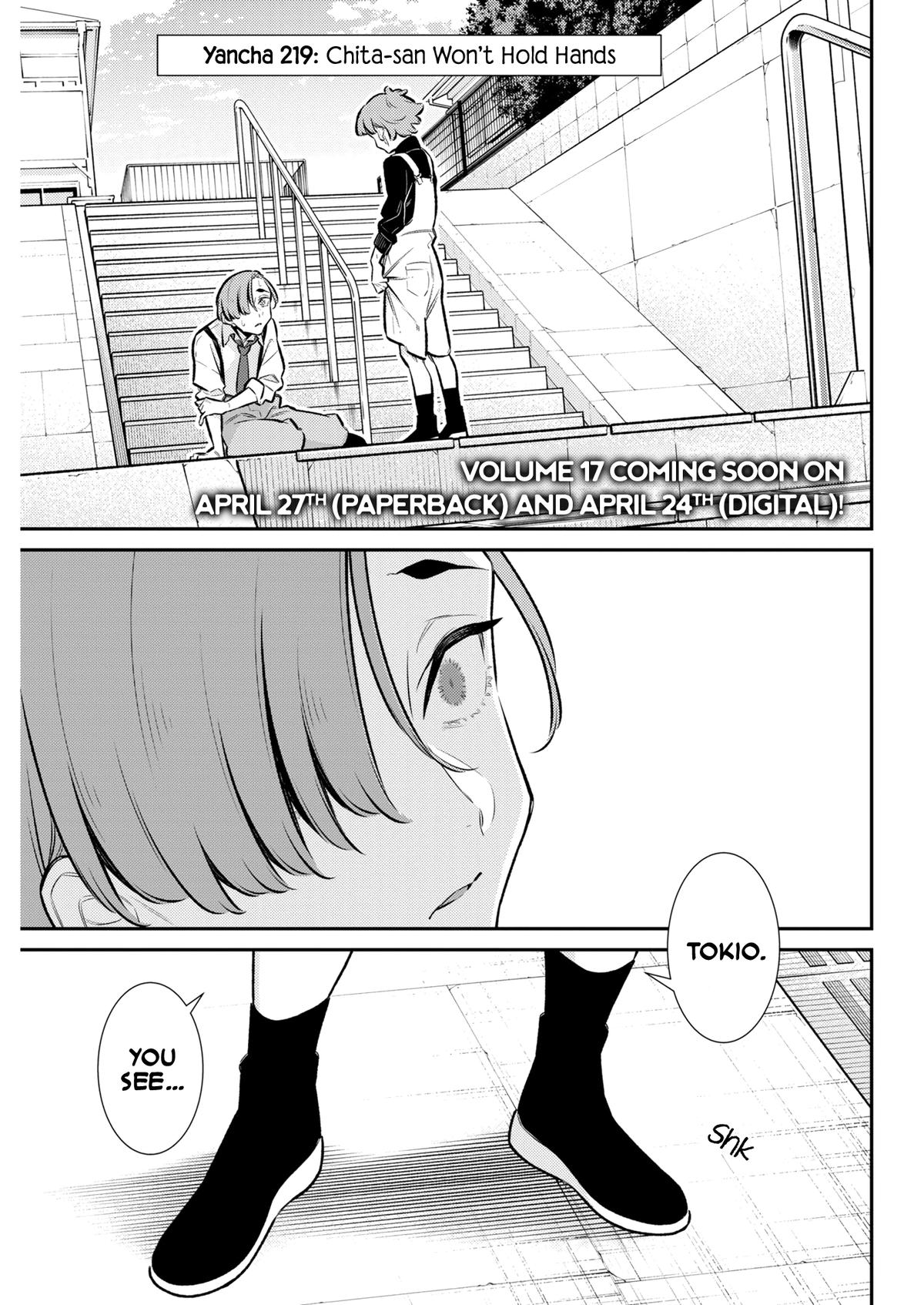 Yancha Gal no Anjou-san Chap 219 - Next Chap 220