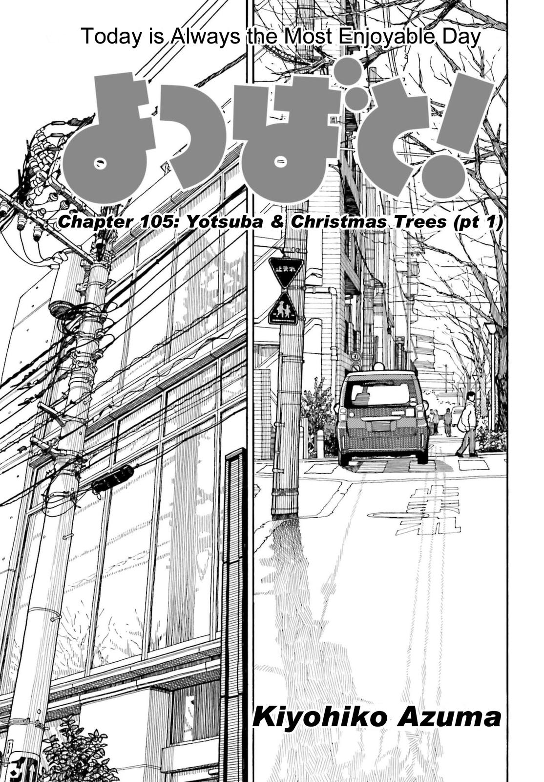 Yotsuba&! Chap 105.1 - Next Chap 106.1