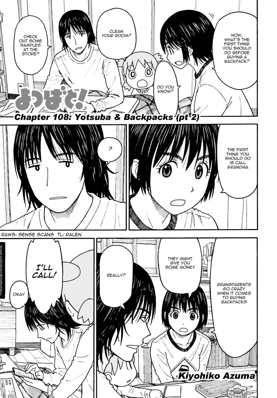 Yotsuba&! Chap 108 - Next Chap 109