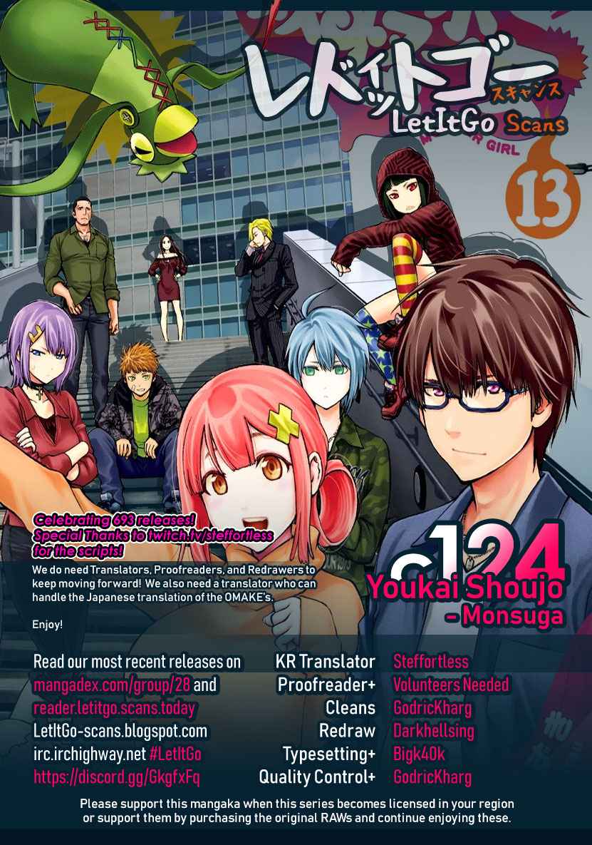 Youkai Shoujo - Monsuga Chap 124 - Next Chap 125