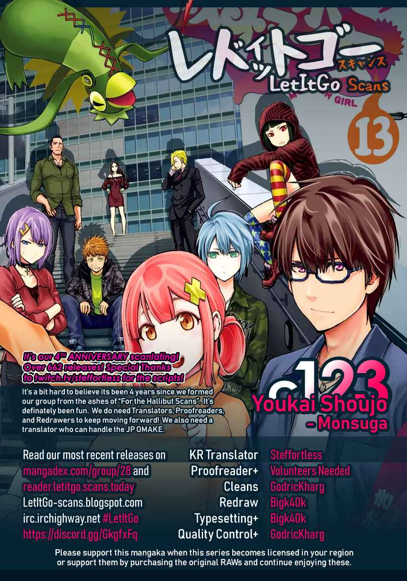 Youkai Shoujo - Monsuga Chap 123 - Next Chap 124