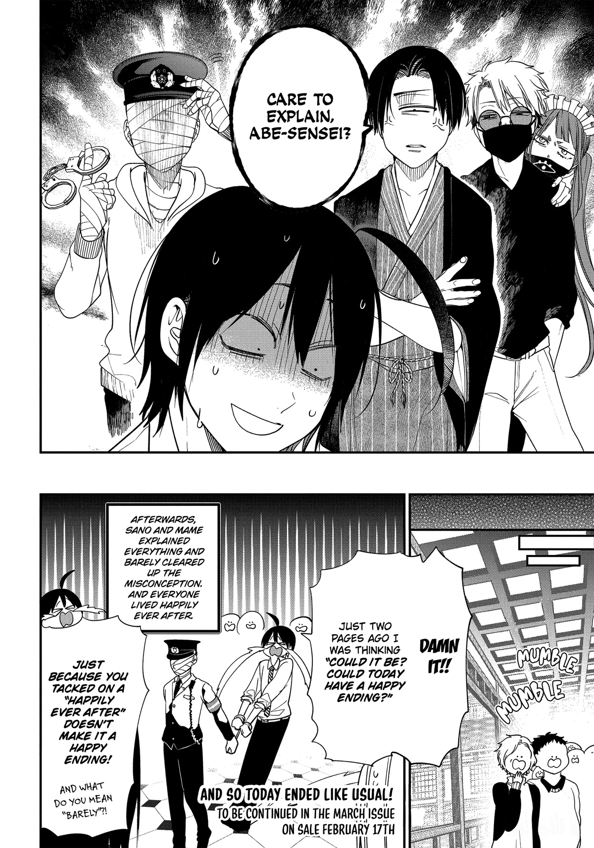 Youkai Gakkou no Sensei Hajimemashita! Chap 97 - Next Chap 98