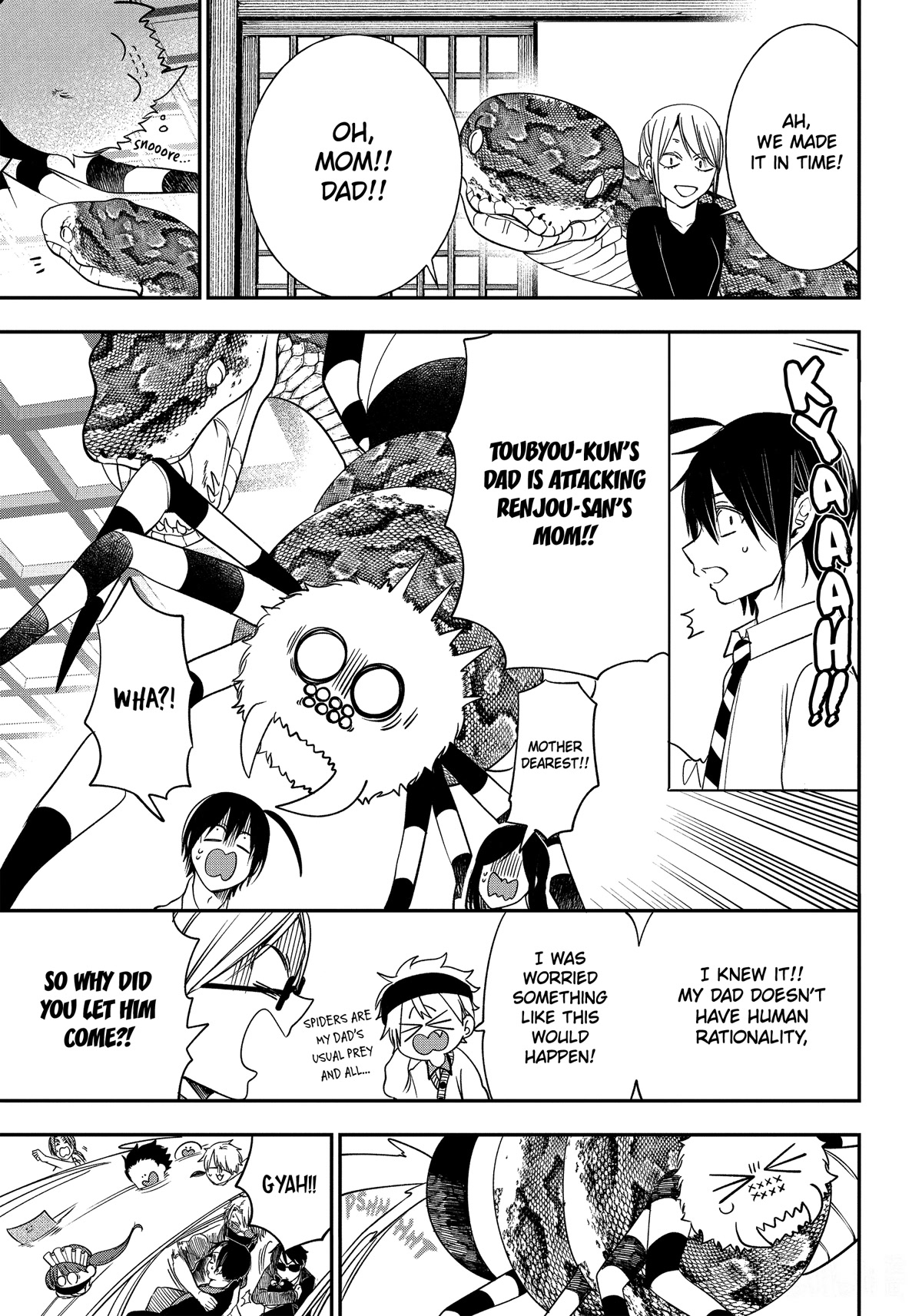 Youkai Gakkou no Sensei Hajimemashita! Chap 97 - Next Chap 98