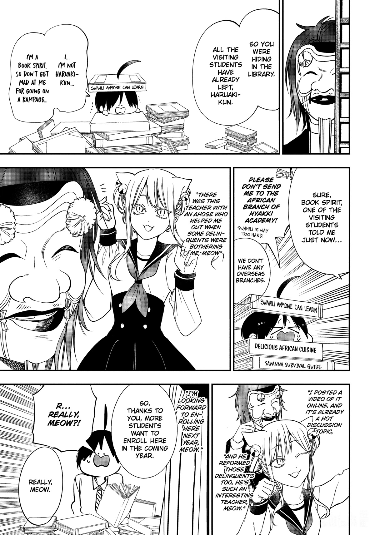 Youkai Gakkou no Sensei Hajimemashita! Chap 95 - Next Chap 96