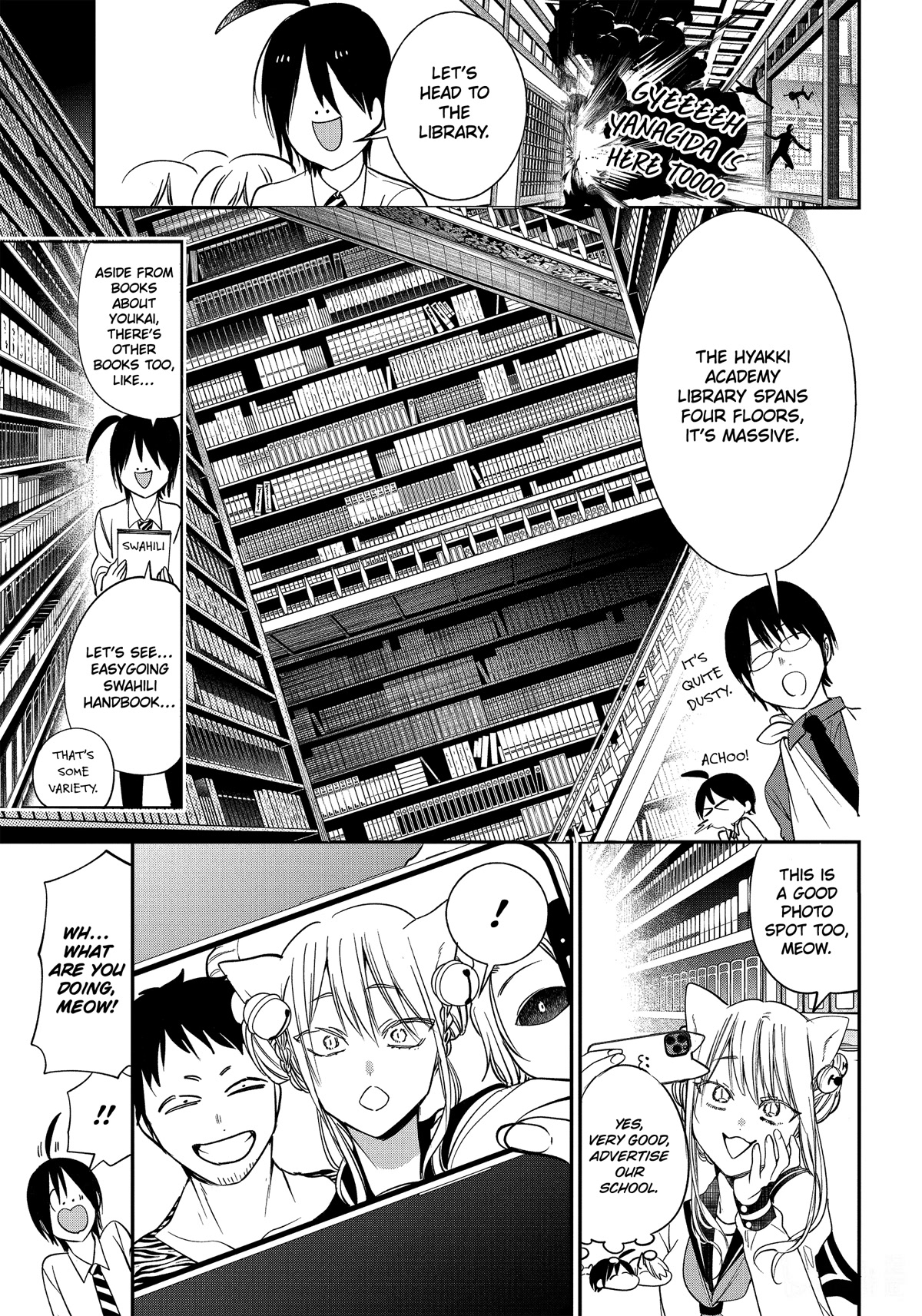 Youkai Gakkou no Sensei Hajimemashita! Chap 95 - Next Chap 96