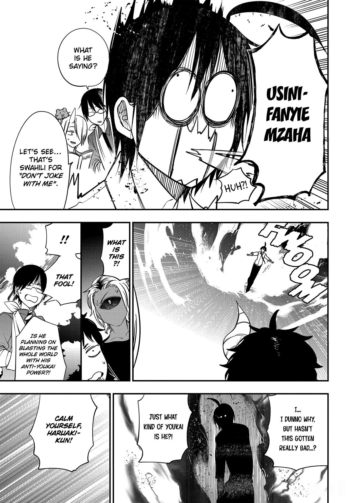 Youkai Gakkou no Sensei Hajimemashita! Chap 95 - Next Chap 96