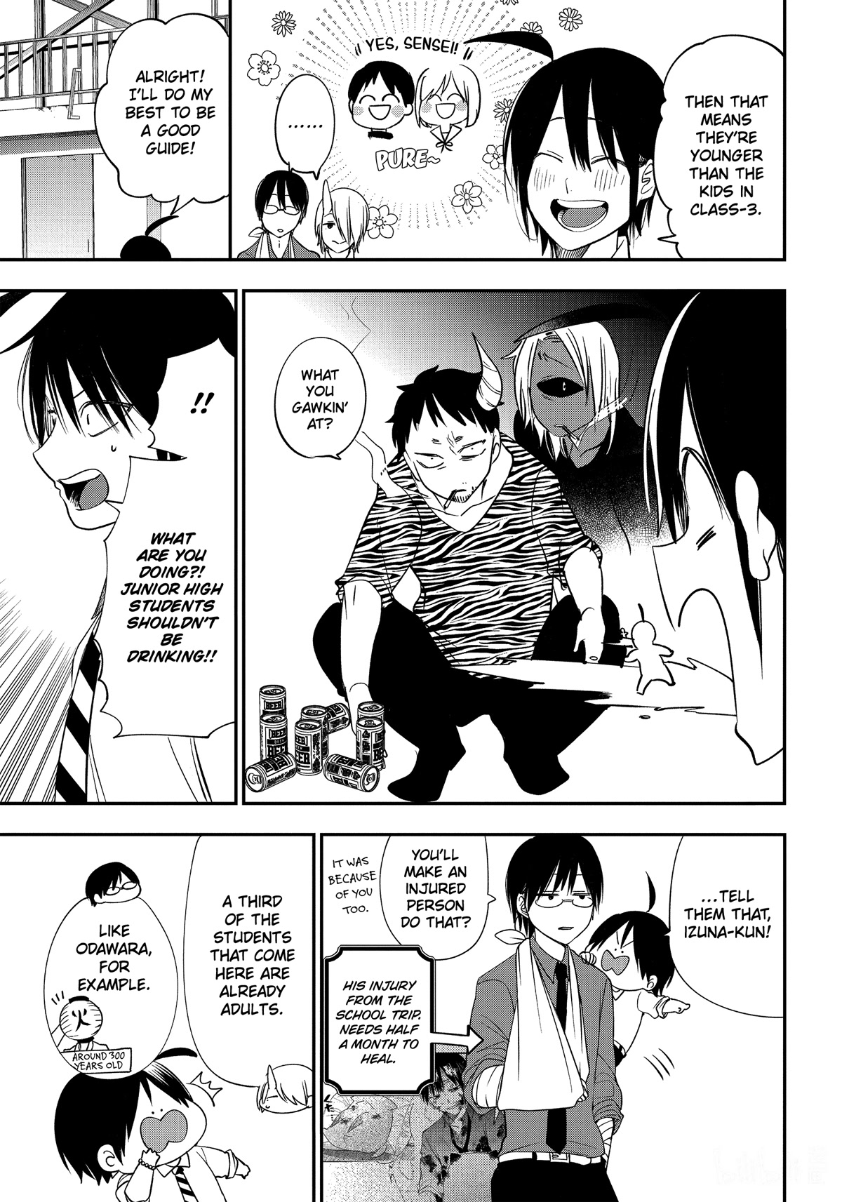 Youkai Gakkou no Sensei Hajimemashita! Chap 95 - Next Chap 96