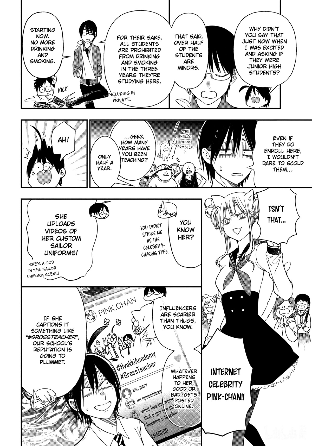 Youkai Gakkou no Sensei Hajimemashita! Chap 95 - Next Chap 96