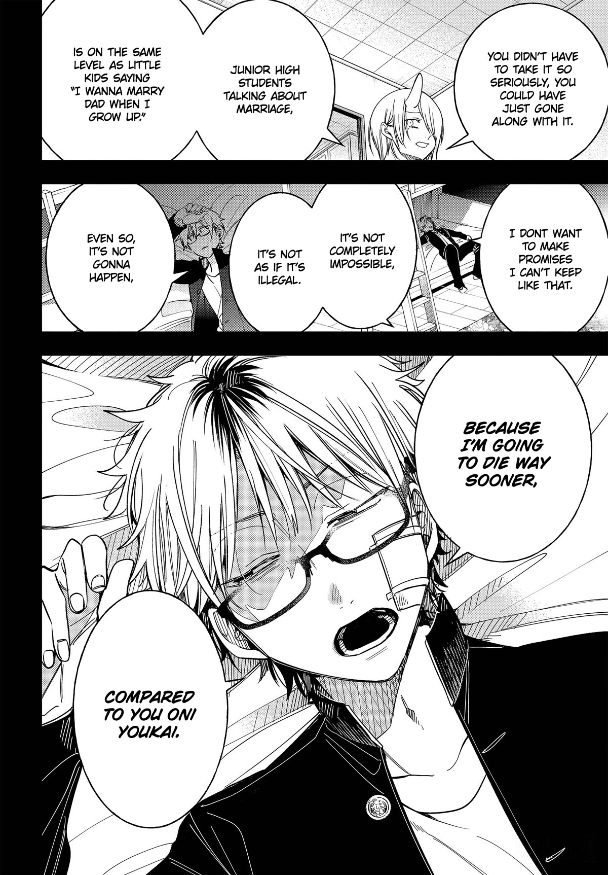 Youkai Gakkou no Sensei Hajimemashita! Chap 107 - Next Chap 108